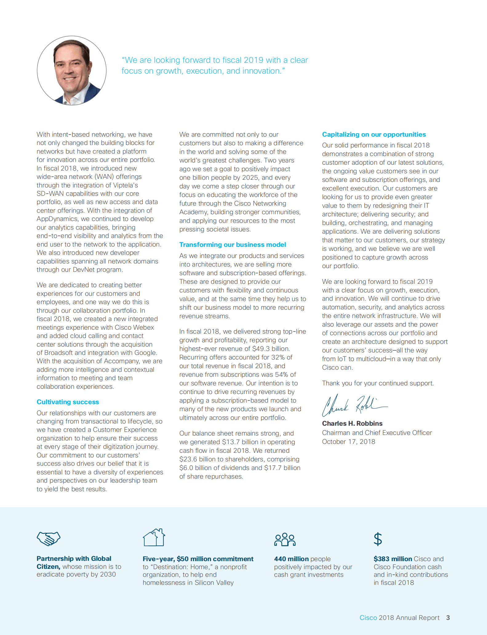 思科公司（CISCO SYSTEMS）2018年年度报告（英文版）.pdf 第5页