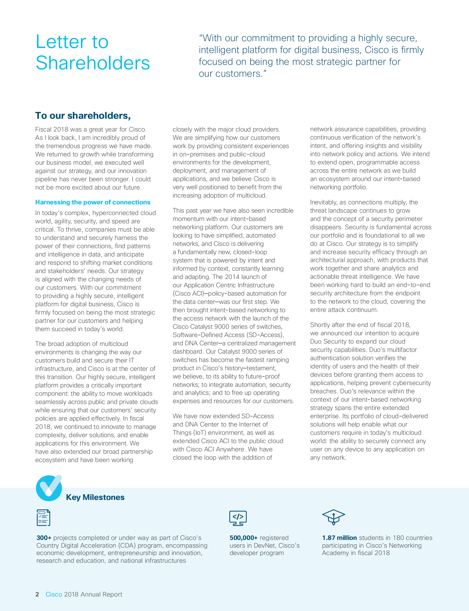 思科公司（CISCO SYSTEMS）2018年年度报告（英文版）.pdf 第4页