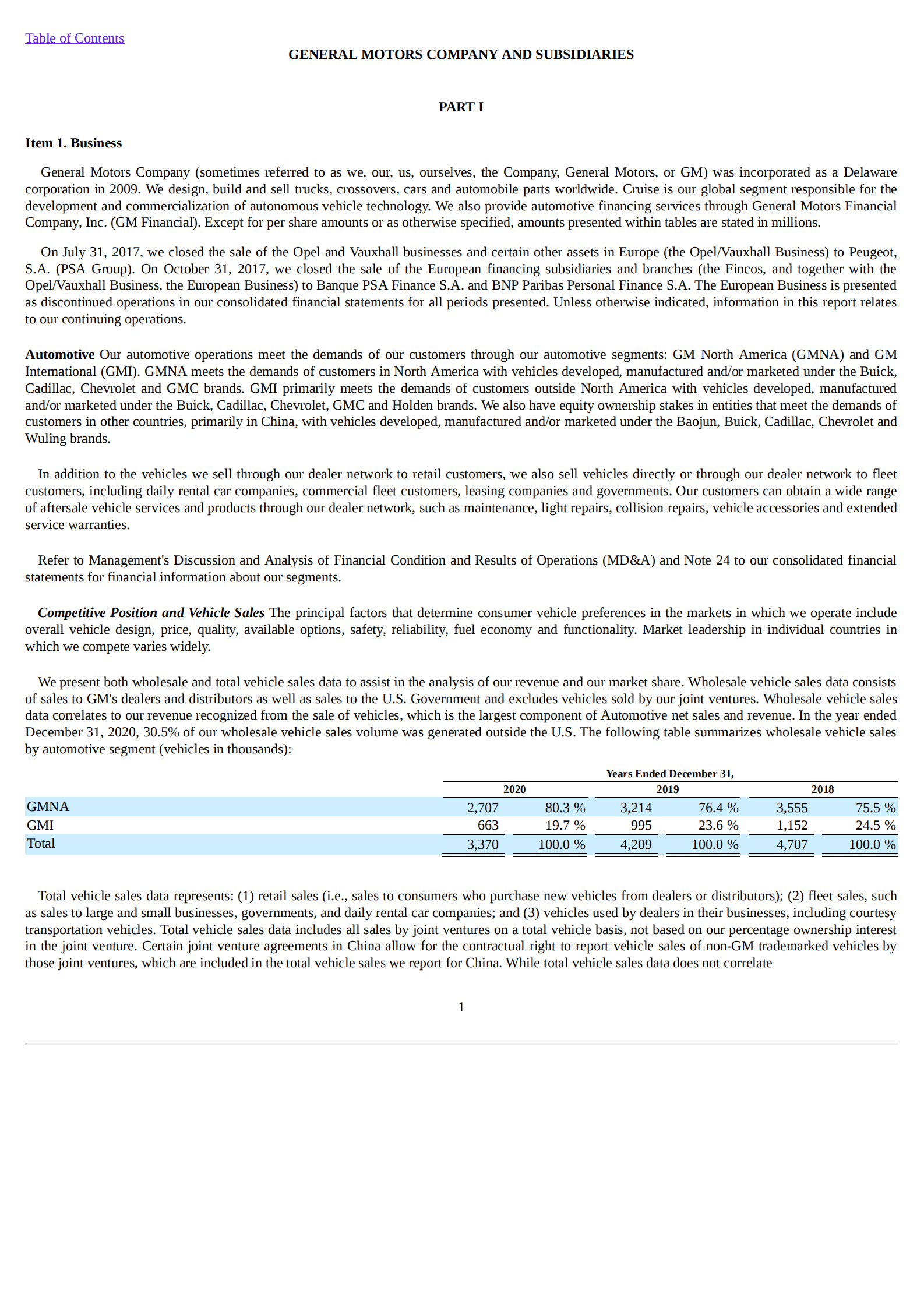 通用汽车公司（GENERAL MOTORS）2020年年度报告（英文版）.pdf 第4页