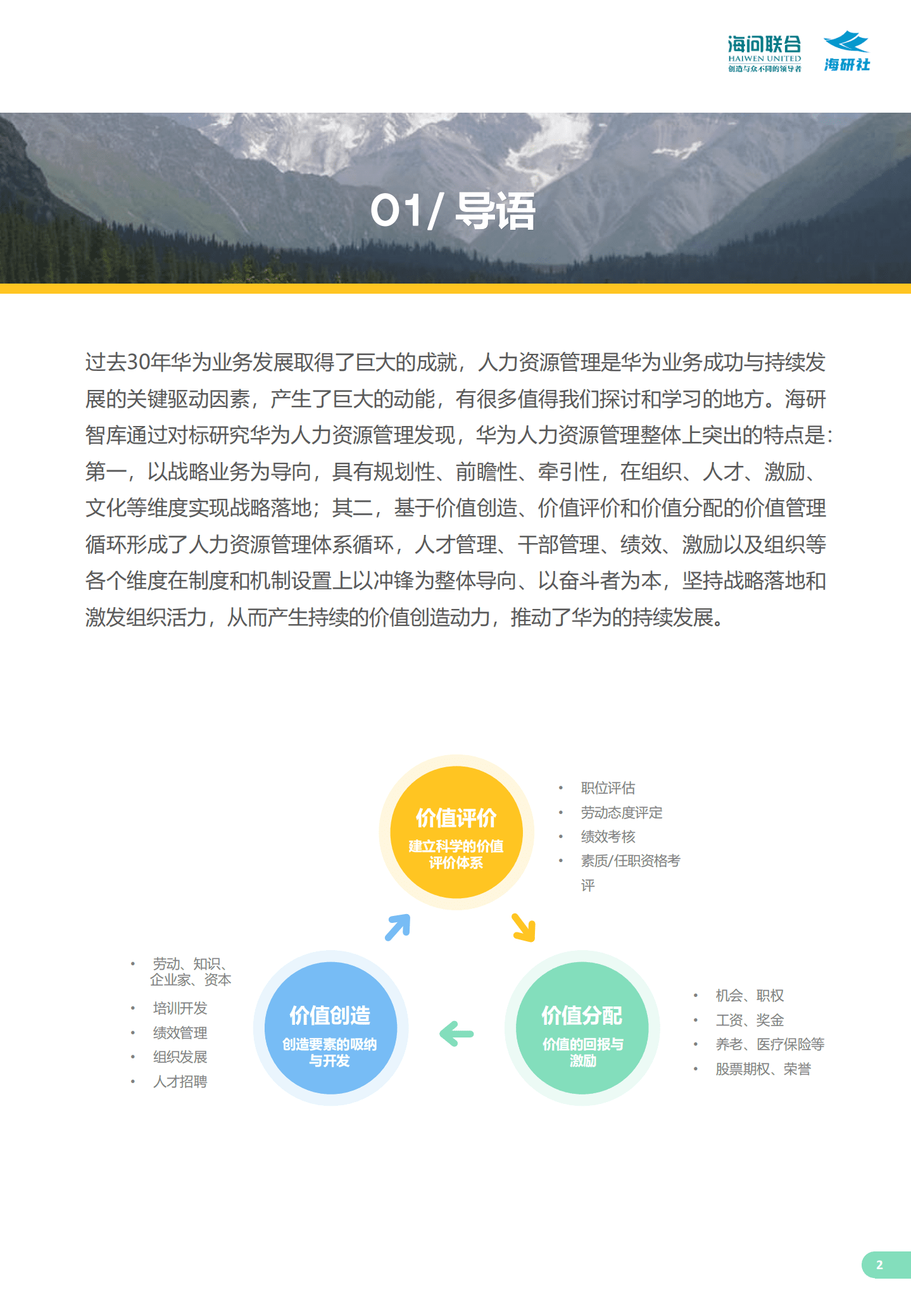 海研智库：人力资源管理如何助力华为取得战略和业务成功（2022）.pdf 第3页
