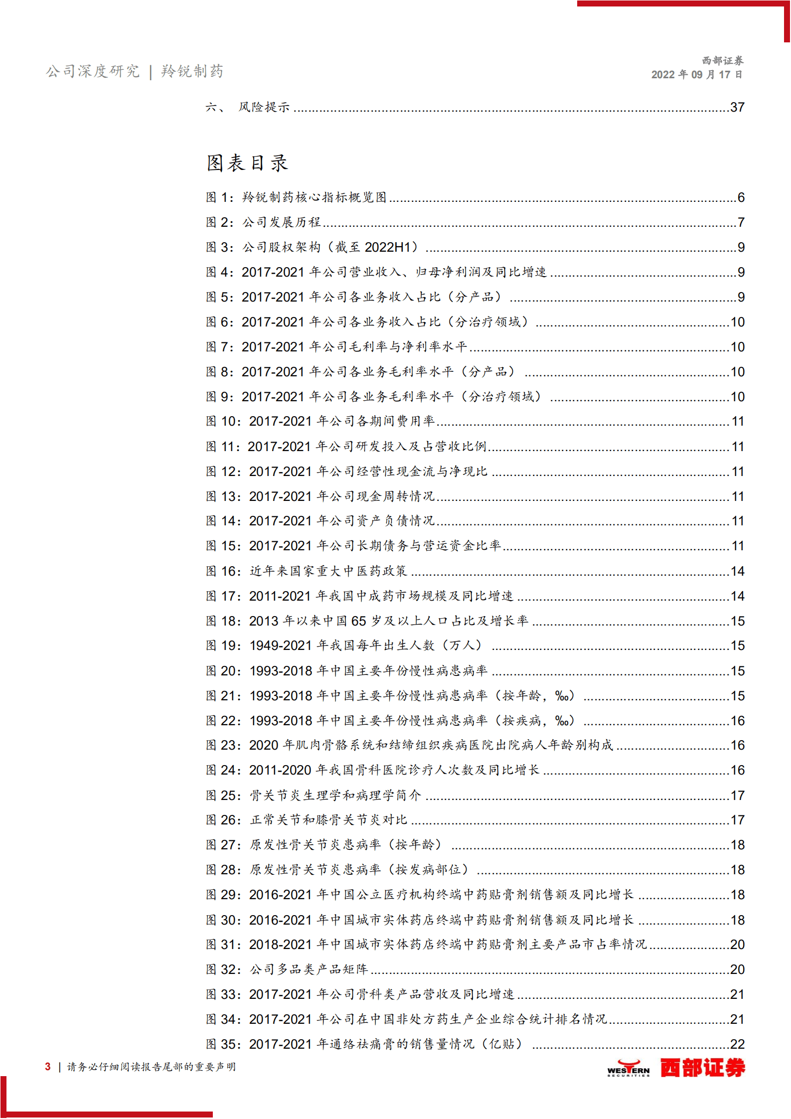 羚锐制药：中药贴膏剂龙头，普药高质量发展-220917.pdf 第3页