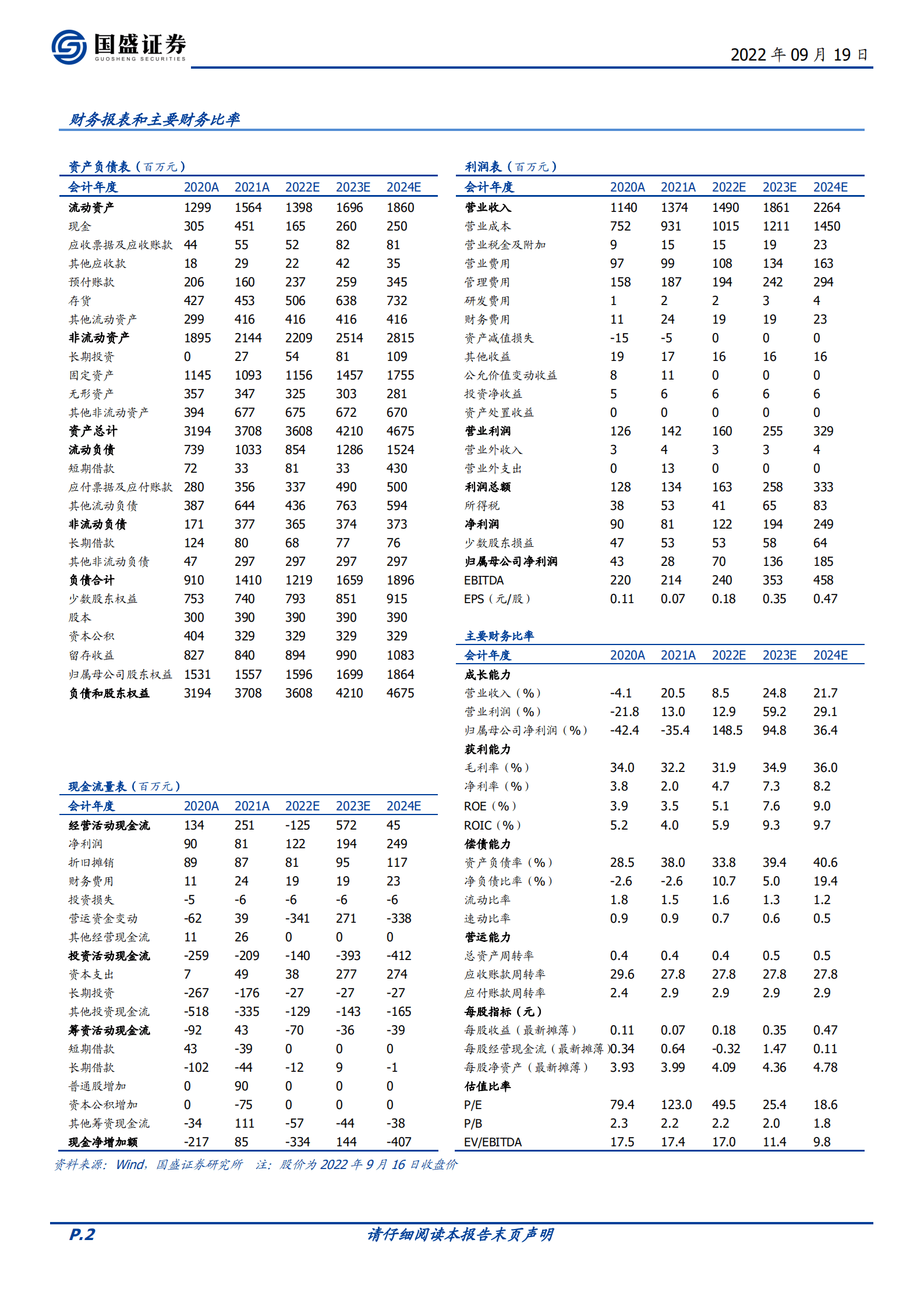 金陵饭店-民族高端酒店领军者，历久弥新、积极扩张-220919.pdf 第2页