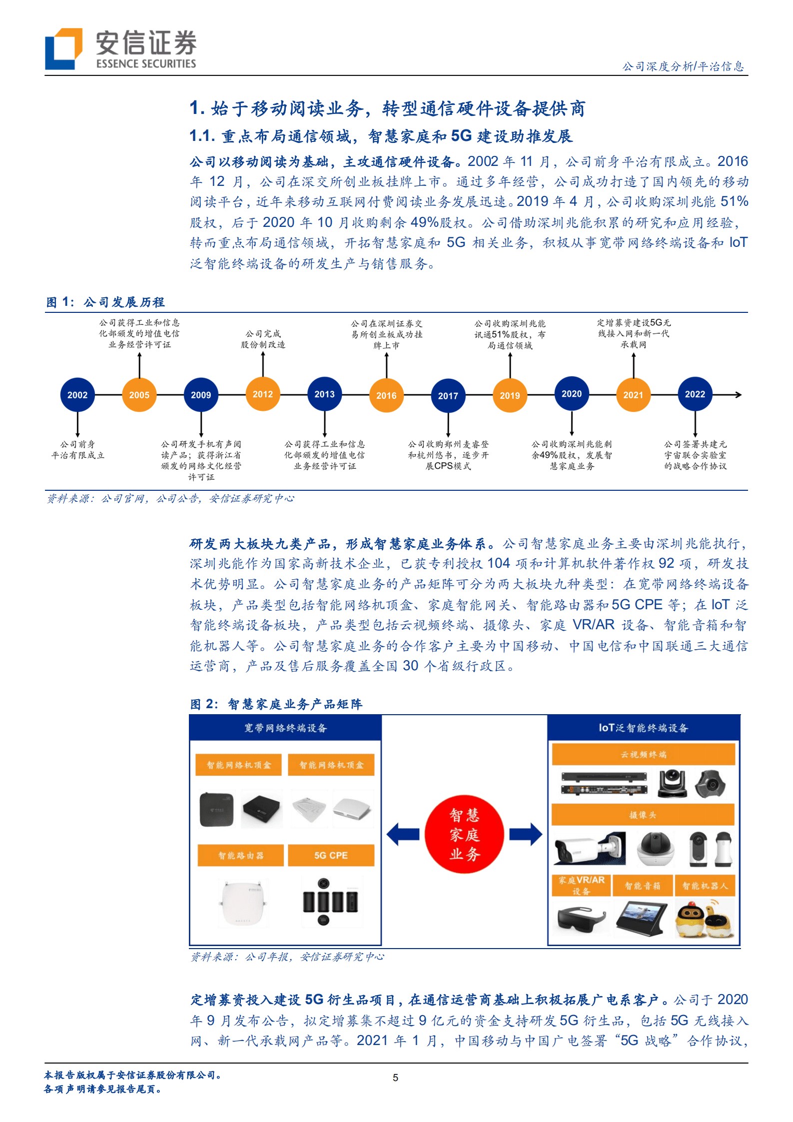 平治信息-深耕运营商生态，多点开花布局元宇宙产业链-220919.pdf 第5页