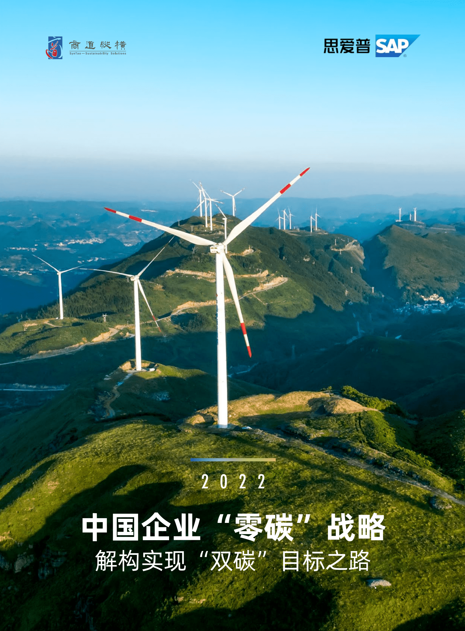 思爱普&商道纵横：2022中国企业“零碳”战略——解构实现“双碳”目标之路.pdf 第1页