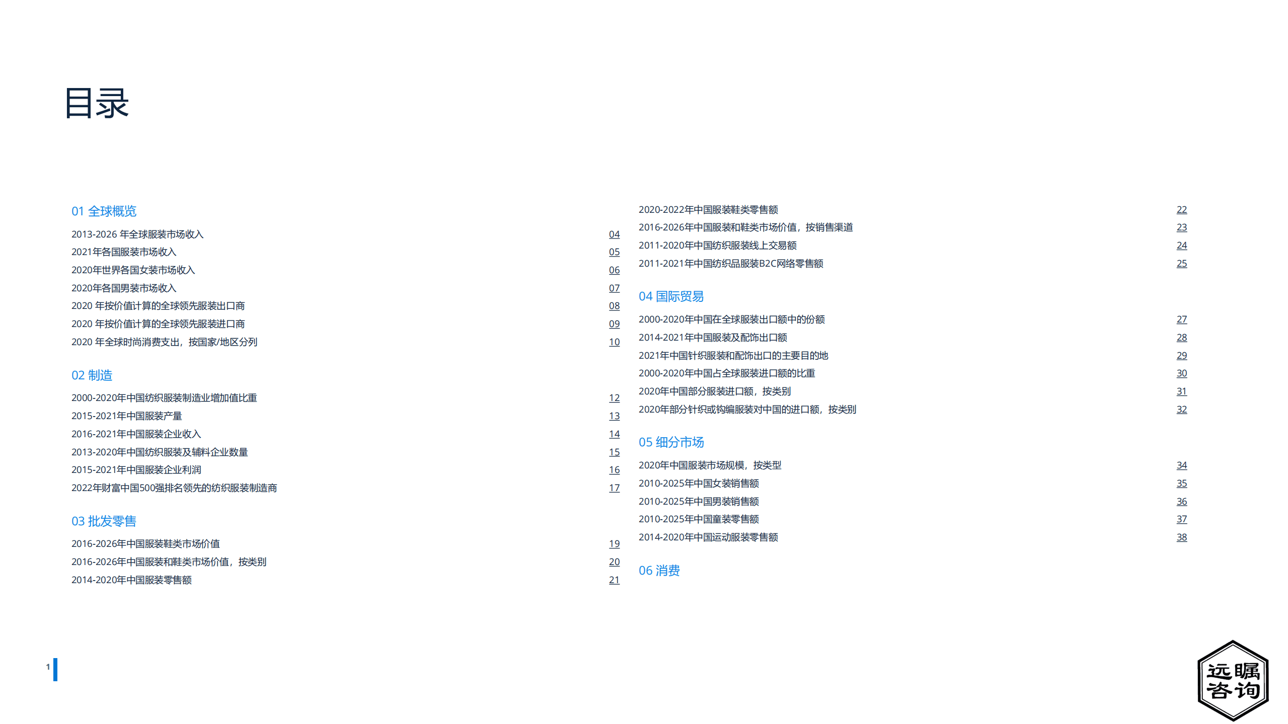 远瞩咨询：2022年中国服装产业分析报告.pdf 第2页