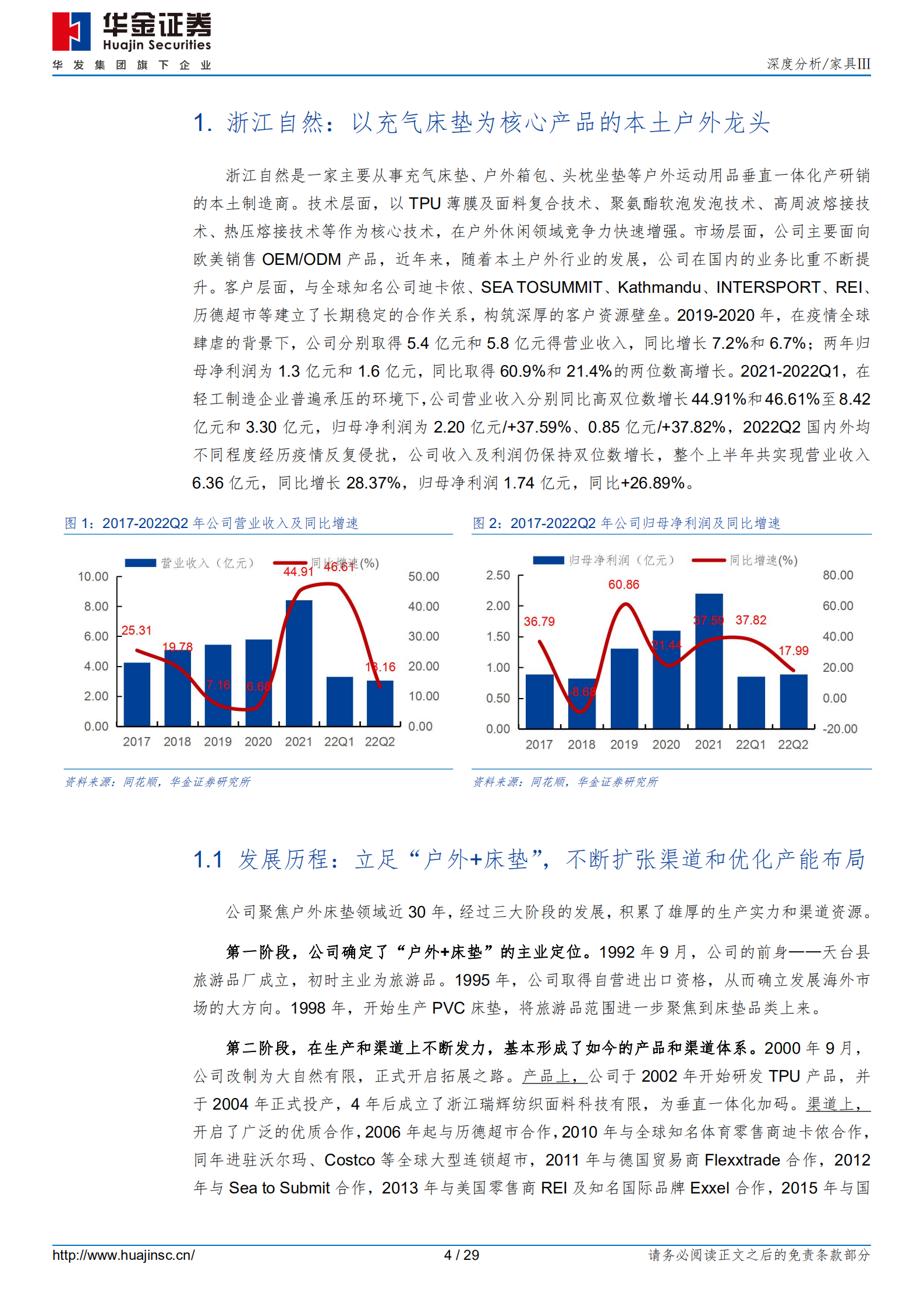 浙江自然-聚焦户外充气床垫，打造环保露营龙头-220812.pdf 第4页