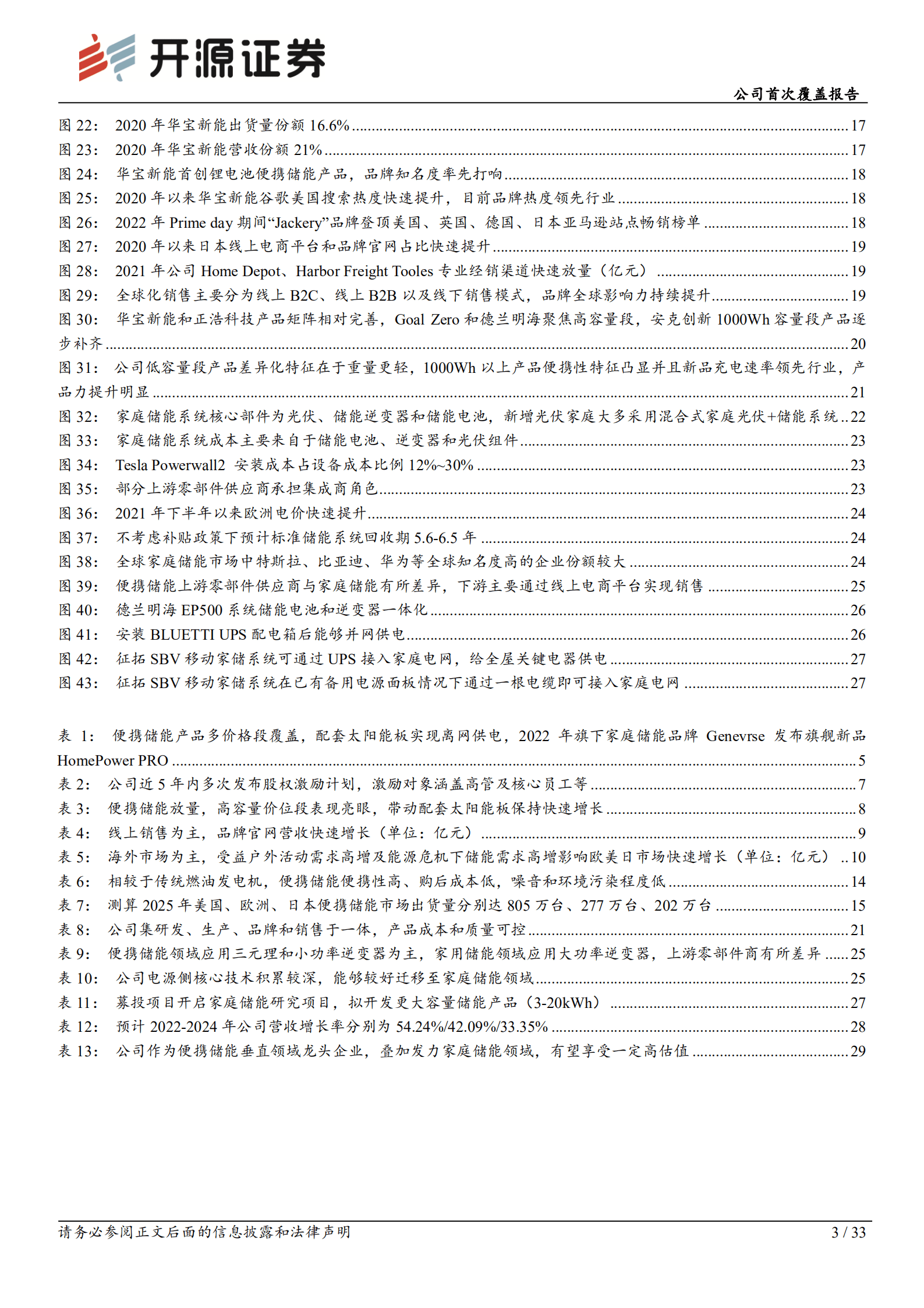 华宝新能：便携储能龙头，布局家庭储能探索第二曲线-220920.pdf 第3页
