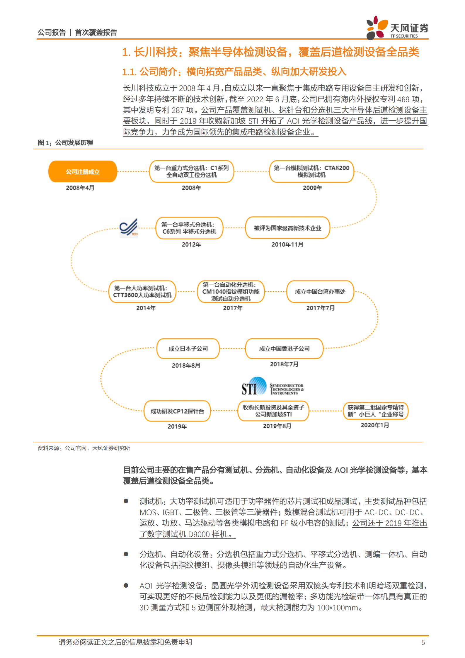 长川科技-乘国产替代之东风，争检测设备全品类摇旗人-220920.pdf 第5页