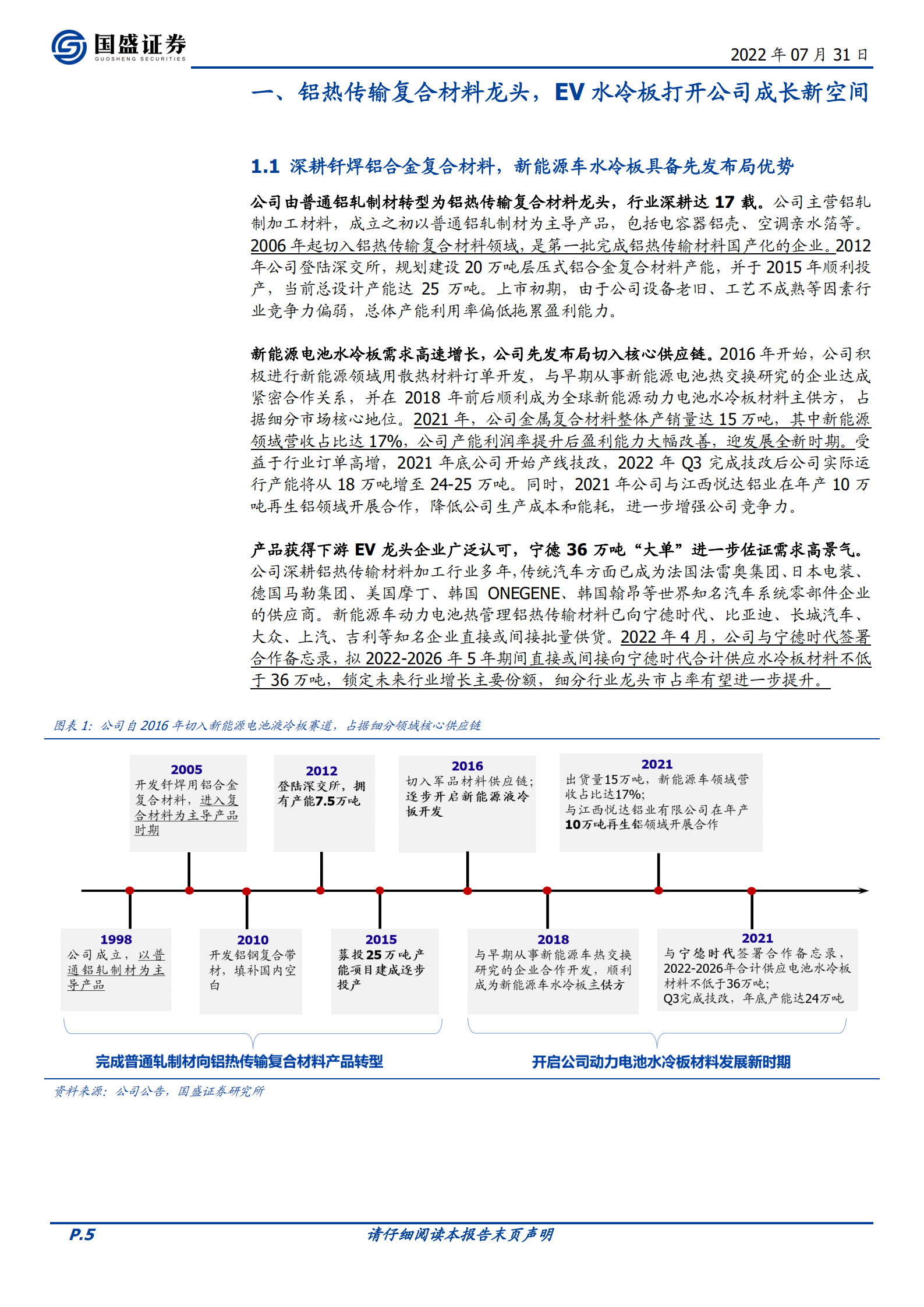 银邦股份：先发布局新能源水冷板材料，&ldquo;麒麟电池&rdquo;发布开启公司发展新周期-220731.pdf 第5页