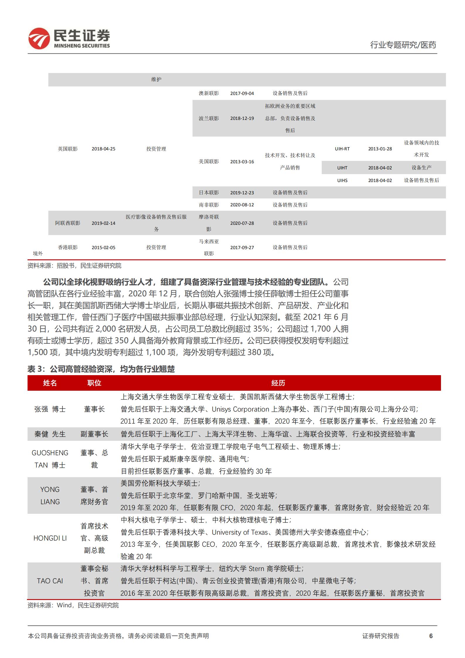 医学设备系列：联影医疗-聚焦千亿市场，高端医学设备龙头-220731.pdf 第6页