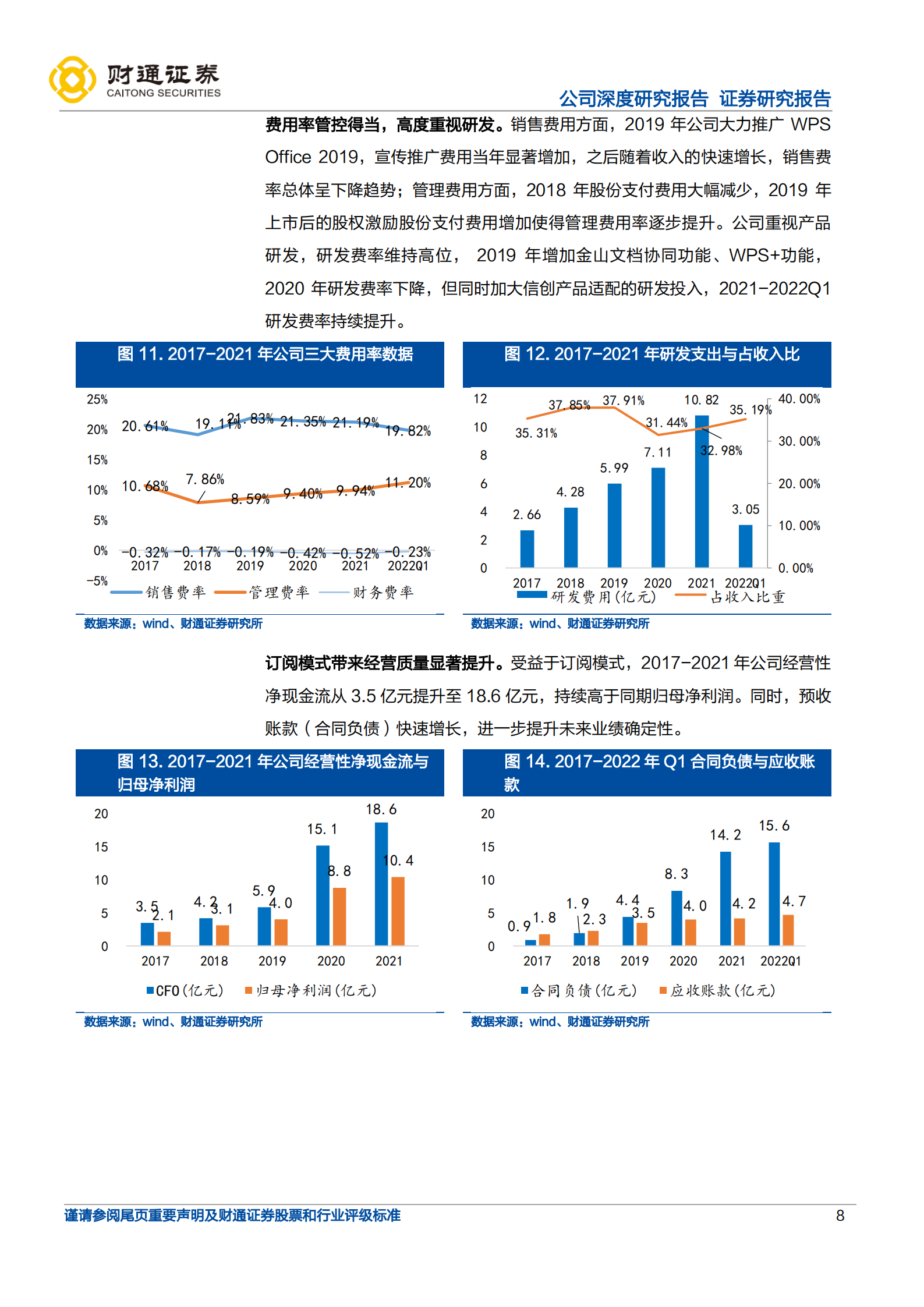 金山办公-国产办公软件龙头G端为基，C端腾飞，B端远望-220711.pdf 第8页