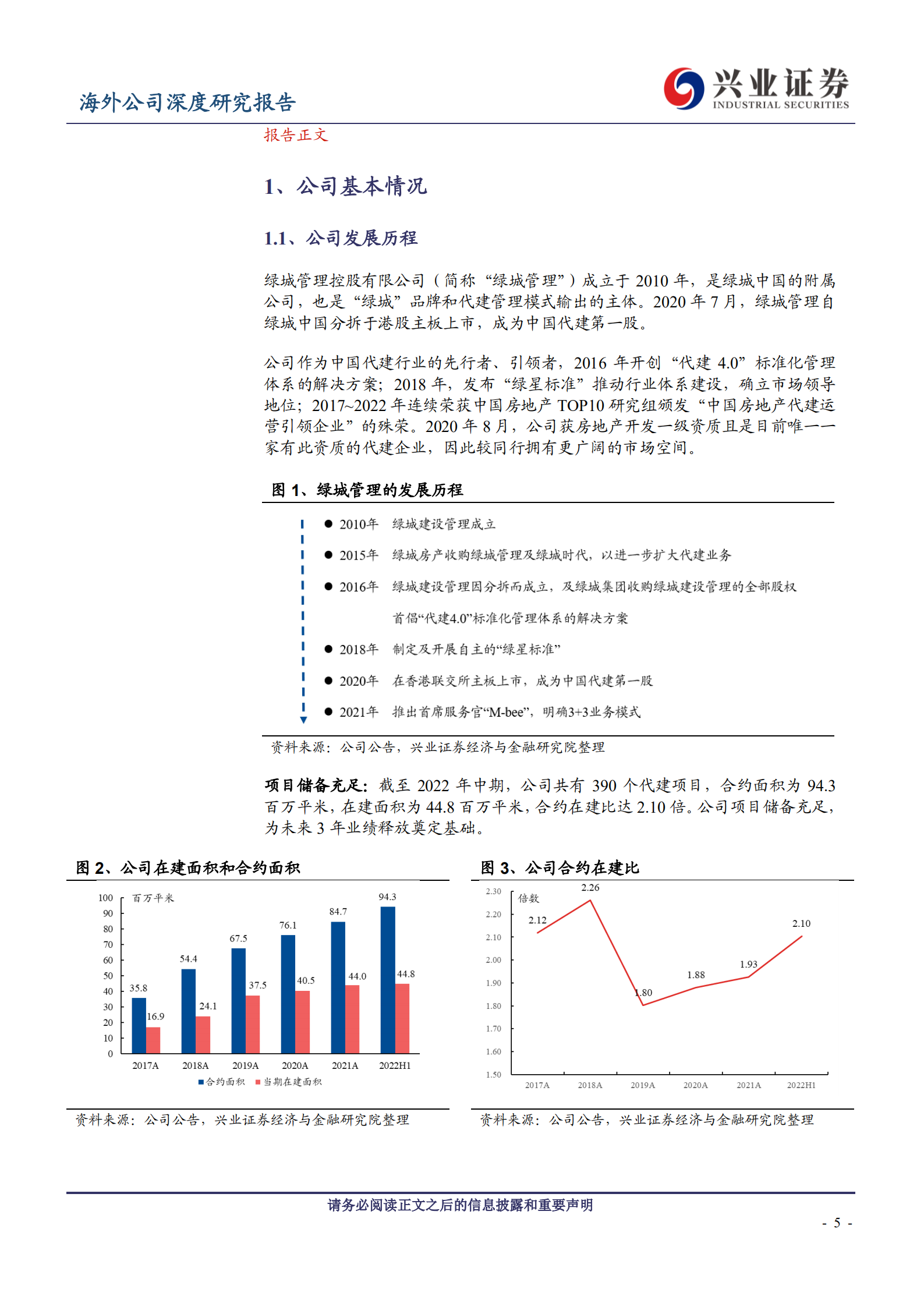 绿城管理控股：代建行业方兴未艾，绿城管理控股先拔头筹-220809.pdf 第5页