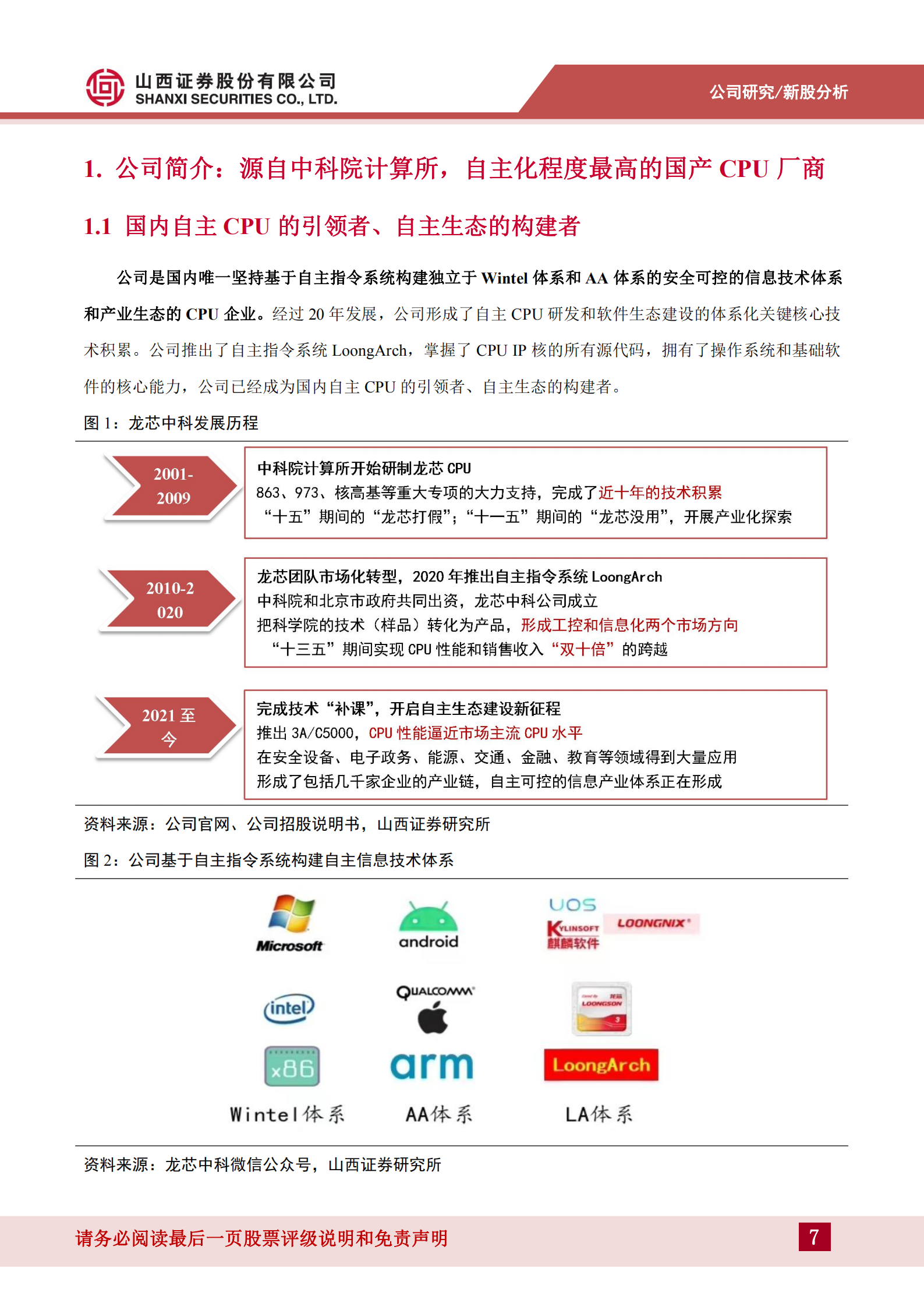 龙芯中科-自主可控程度最高的国产CPU，新品放量在即，看好市占率提升-220707.pdf 第7页