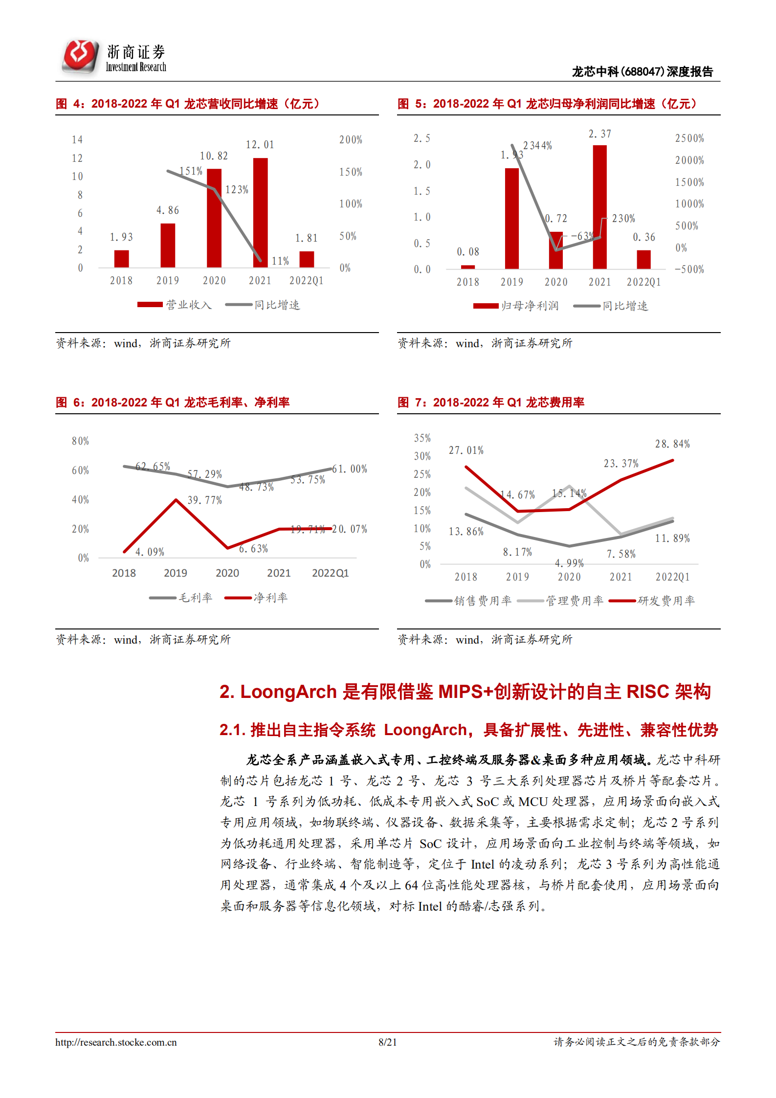 龙芯中科-深度报告：自主创新最彻底国产CPU，构建独立生态迎产业良机-220725.pdf 第8页