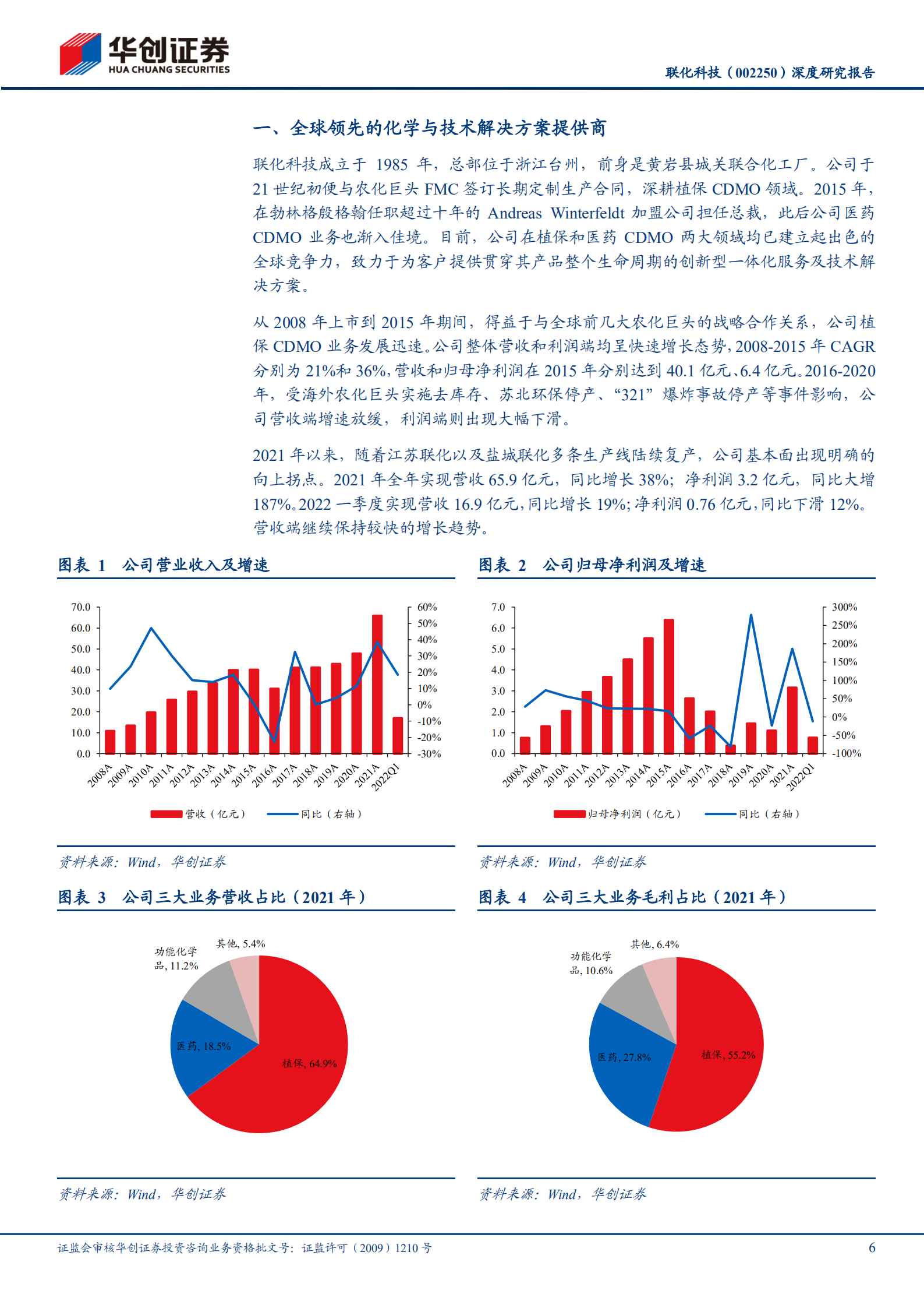 联化科技-深度研究报告：三轮驱动，向全球小分子CDMO龙头砥砺奋进-220805.pdf 第6页