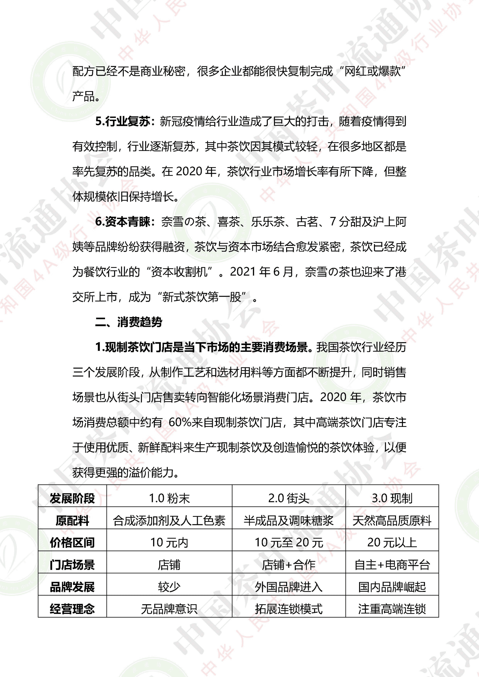 中国茶叶流通协会：2020年度新茶饮市场发展报告.pdf 第3页