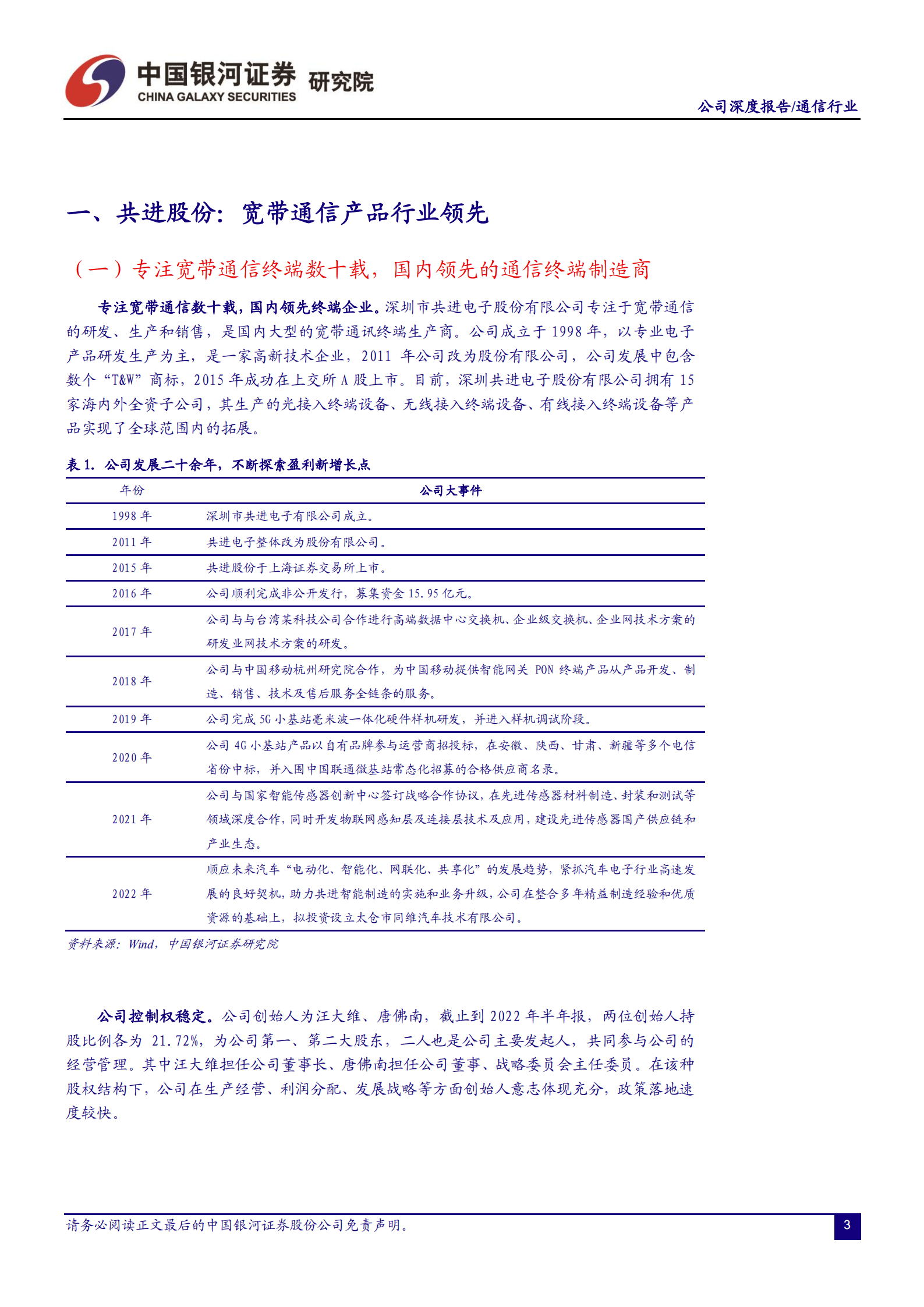 共进股份-扎根通信制造核心力，开拓汽车电子高成长-220920.pdf 第4页