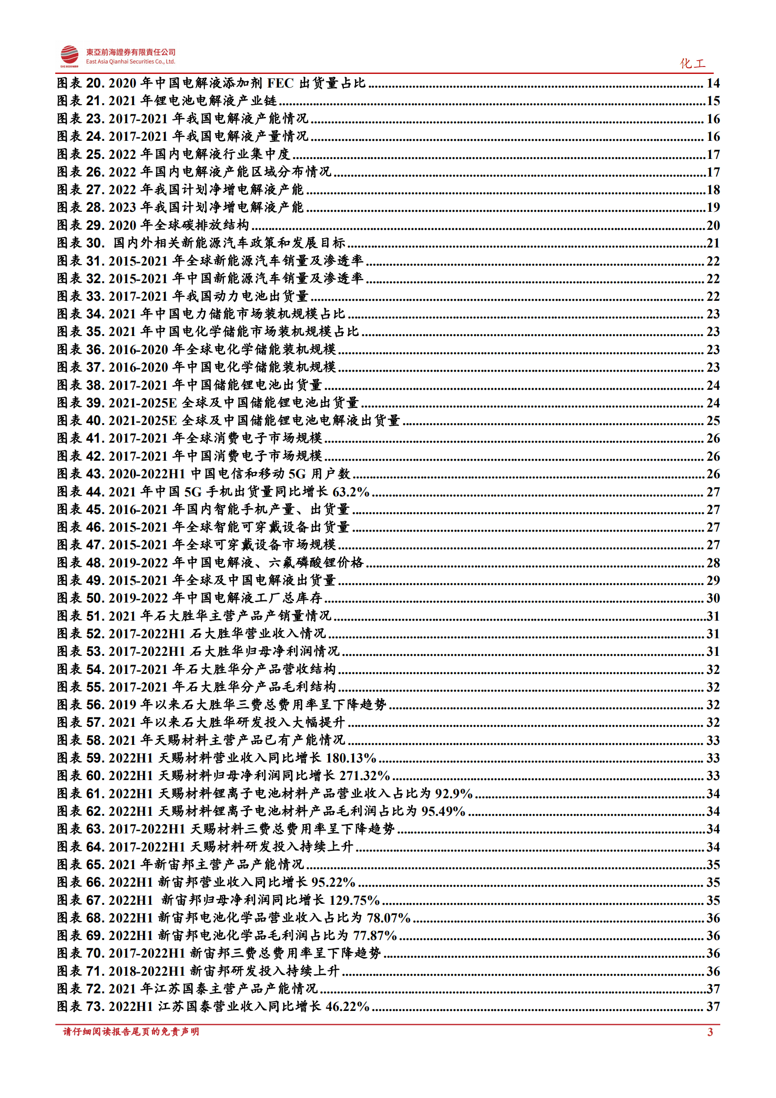 化工行业新材料：新能源汽车+储能双轮驱动、电解液景气度有望延续-220922.pdf 第3页