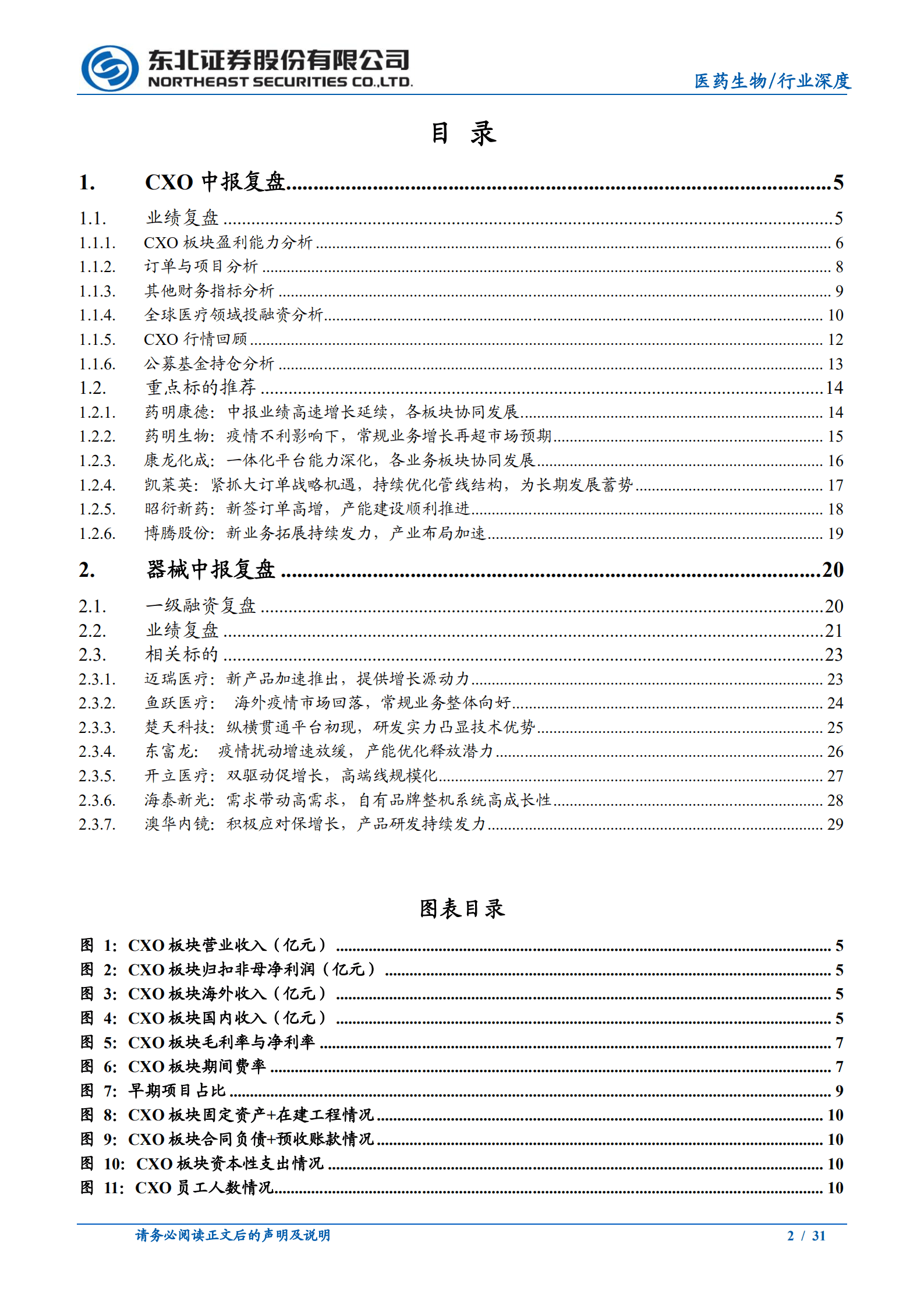 医药生物行业：医药行业CXO&创新器械2022H1复盘-220921.pdf 第2页