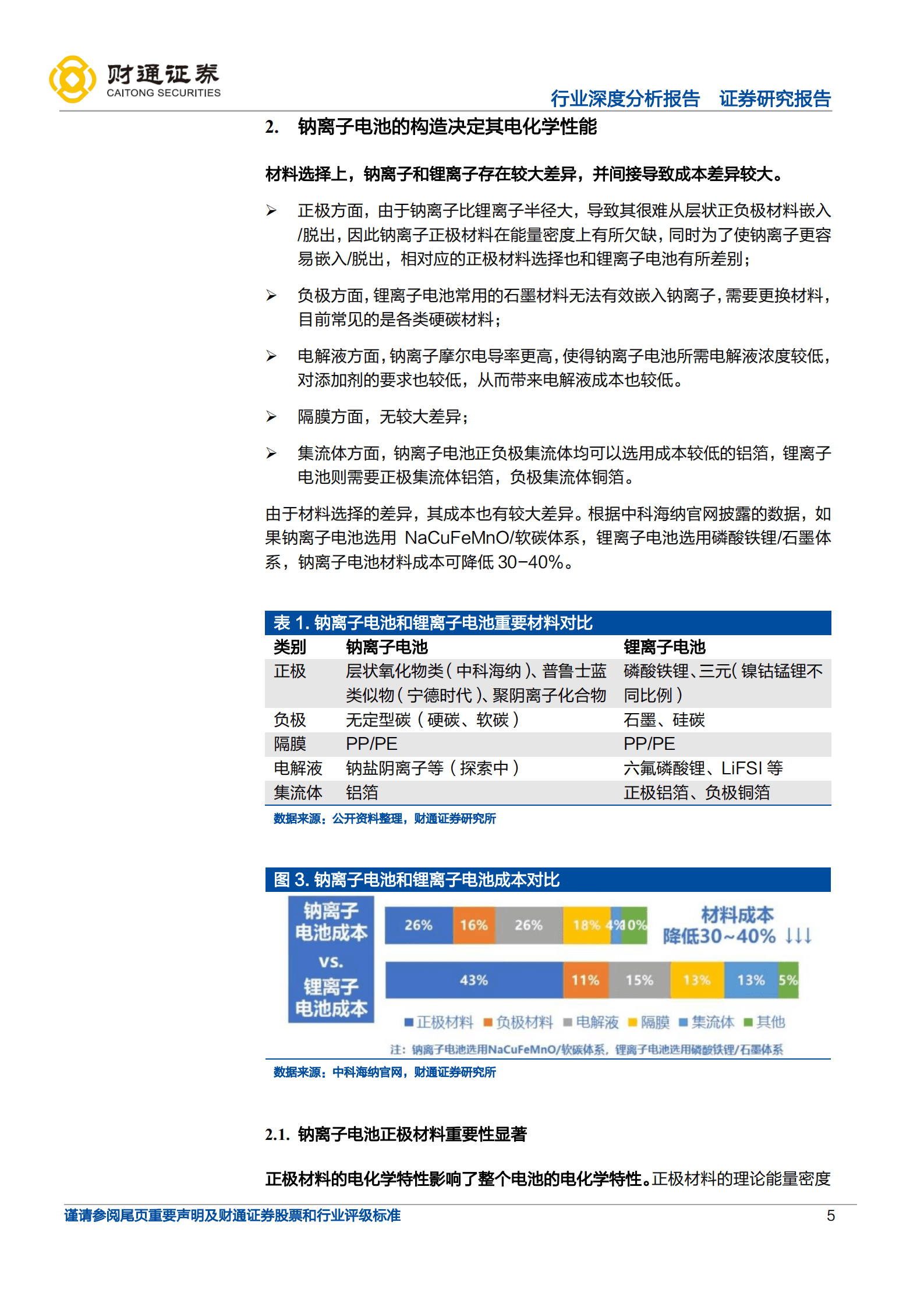 钠离子电池行业深度报告：蓄势待发，即将快速成长-220924.pdf 第5页