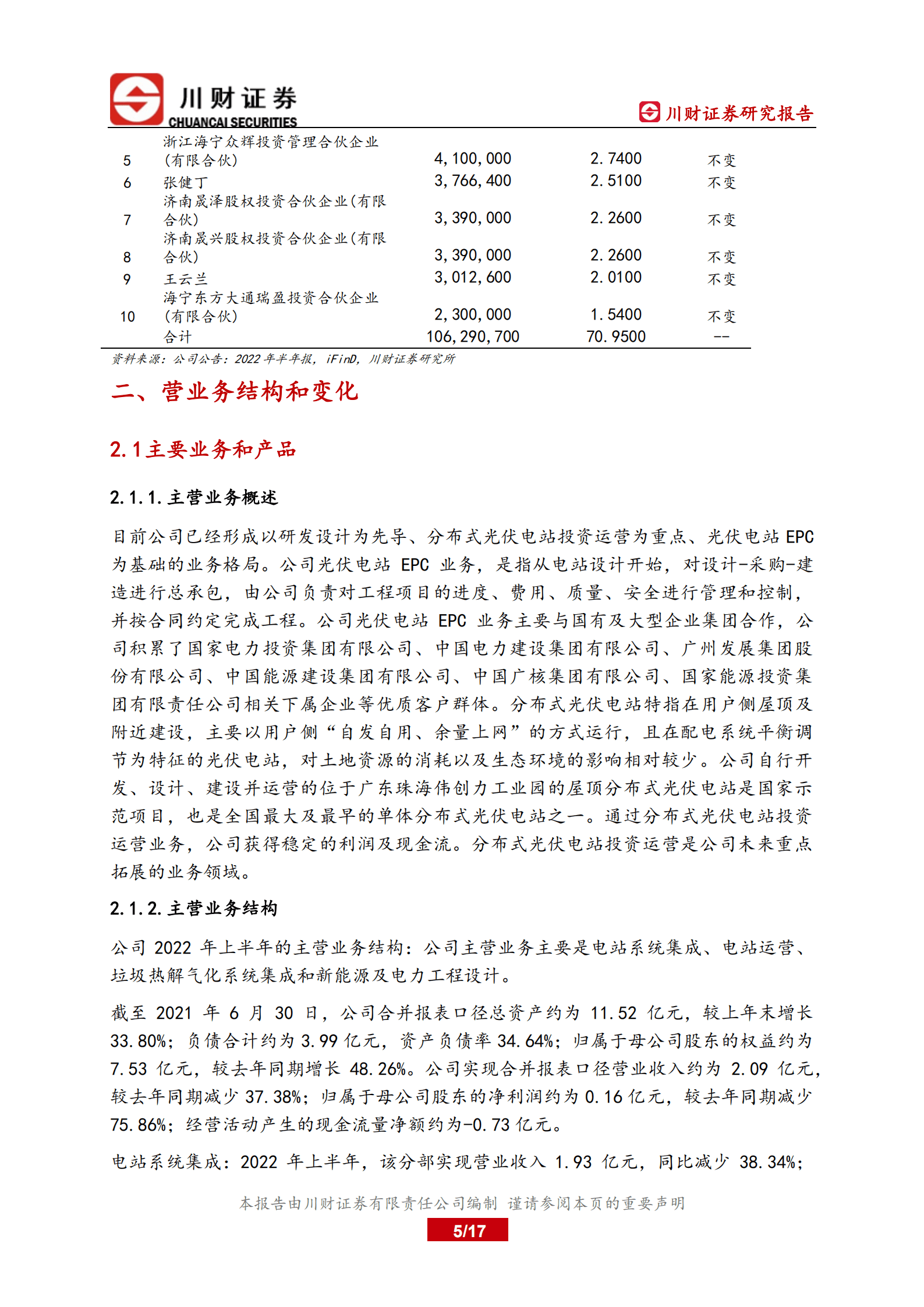 能辉科技-深度报告：具备核心技术的光伏集成商-220921.pdf 第5页