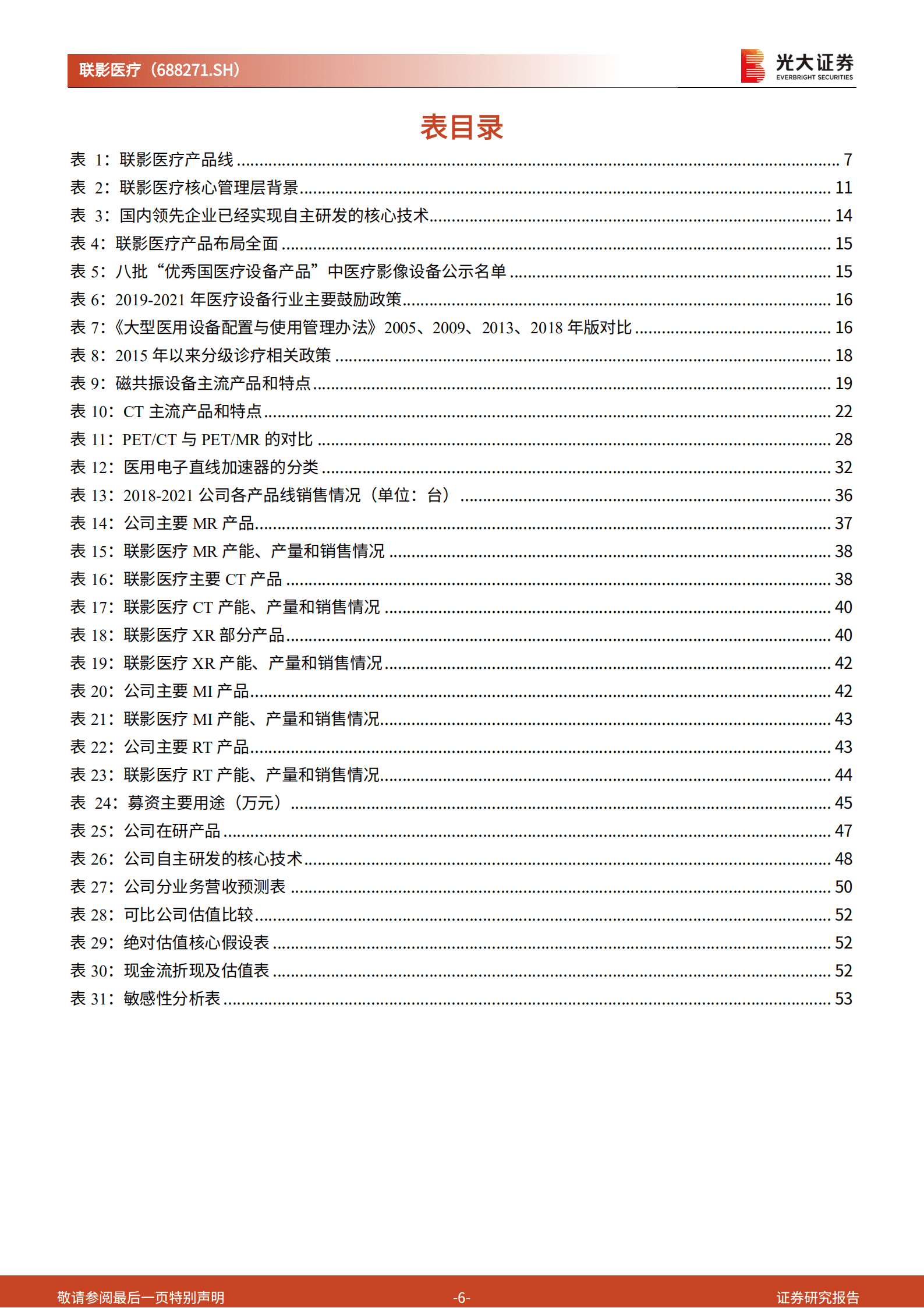 联影医疗：医学影像设备国产龙头，撬动千亿进口主导市场-220926.pdf 第6页