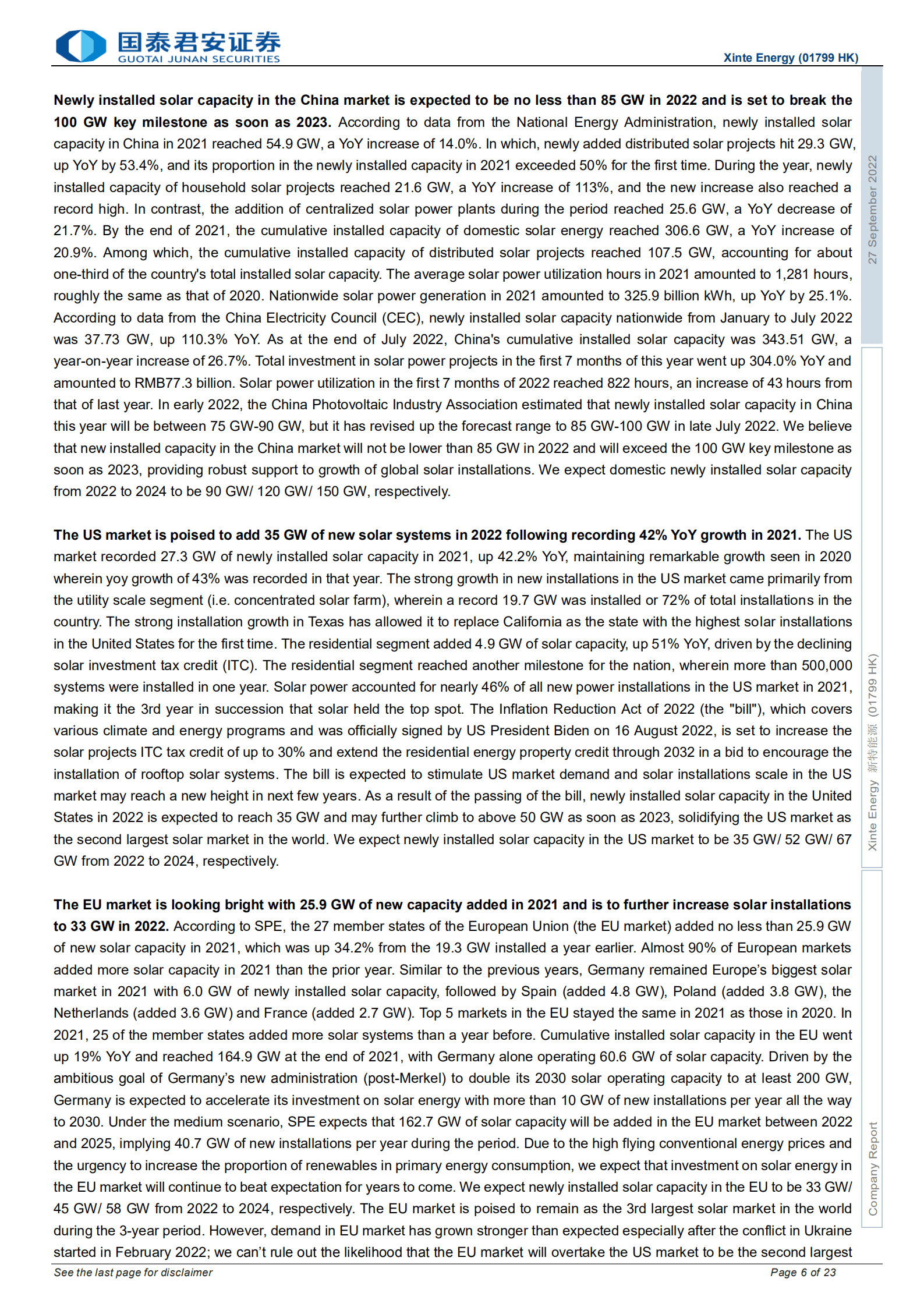 新特能源-多晶硅需求仍将保持强劲，首予&ldquo;收集&rdquo;评级-220927（（英文版）23页）.pdf 第6页