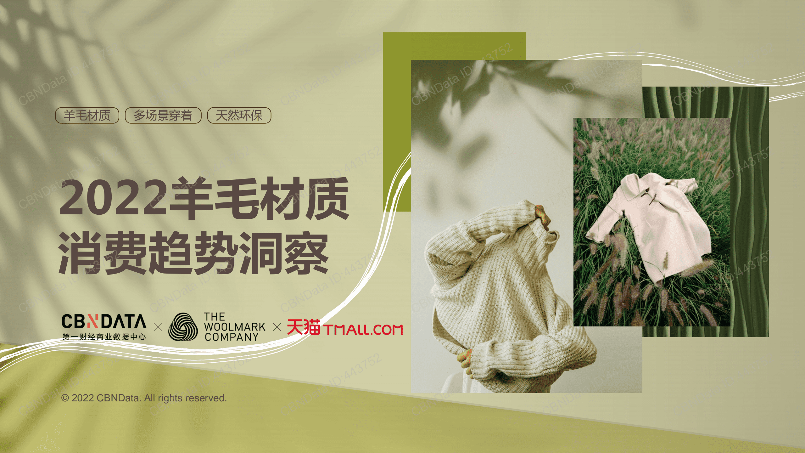 2022羊毛材质消费趋势洞察报告.pdf 第1页