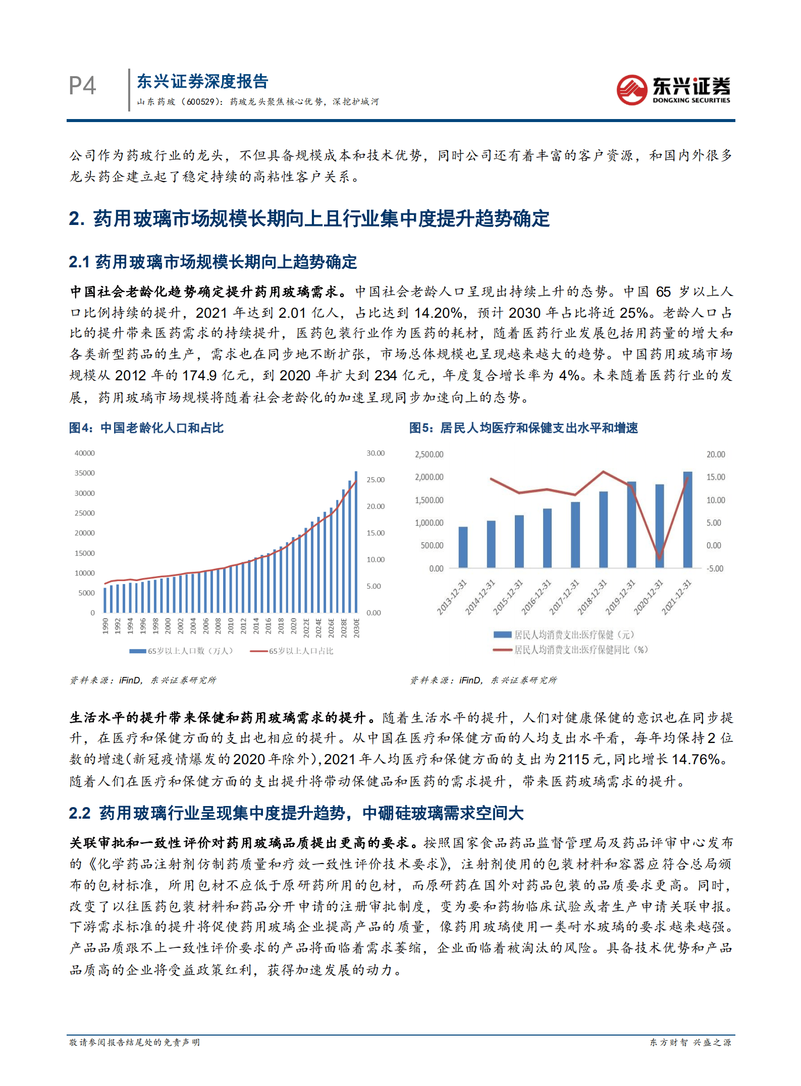 山东药玻：药玻龙头聚焦核心优势，深挖护城河-220930.pdf 第4页