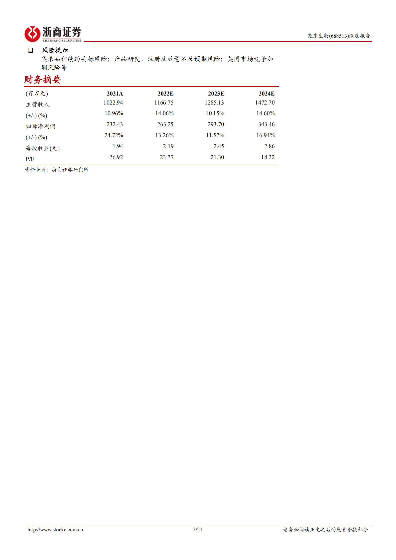 苑东生物-深度报告：差异化立项的医药高端制造公司-221008.pdf 第2页