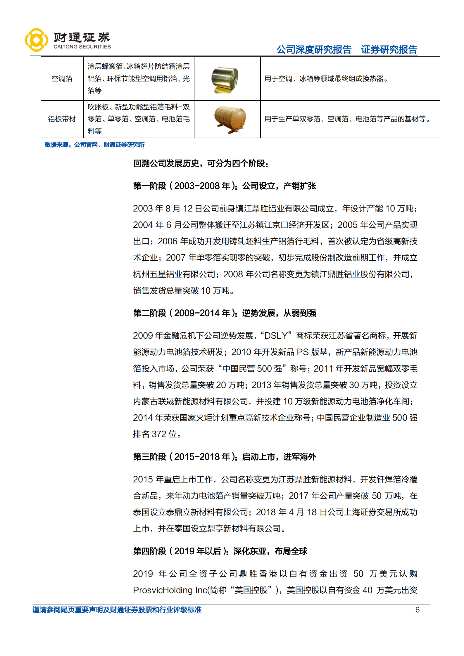 鼎胜新材-产线切换电池箔放量，定增扩产迎景气上行-221011.pdf 第6页