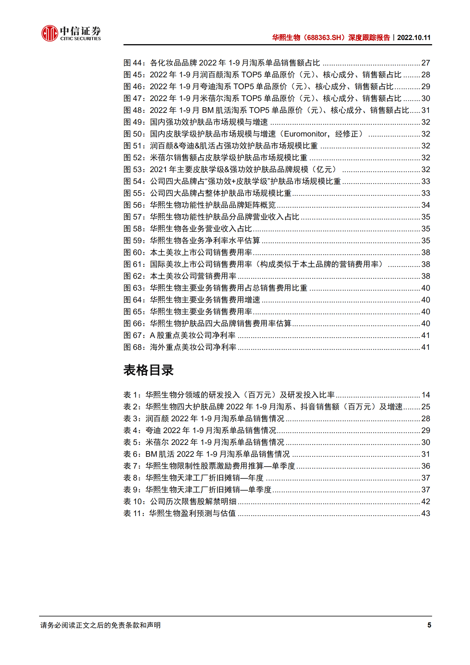 华熙生物：护肤品盈利能力提升，合成生物卡位技术前沿-221011.pdf 第5页