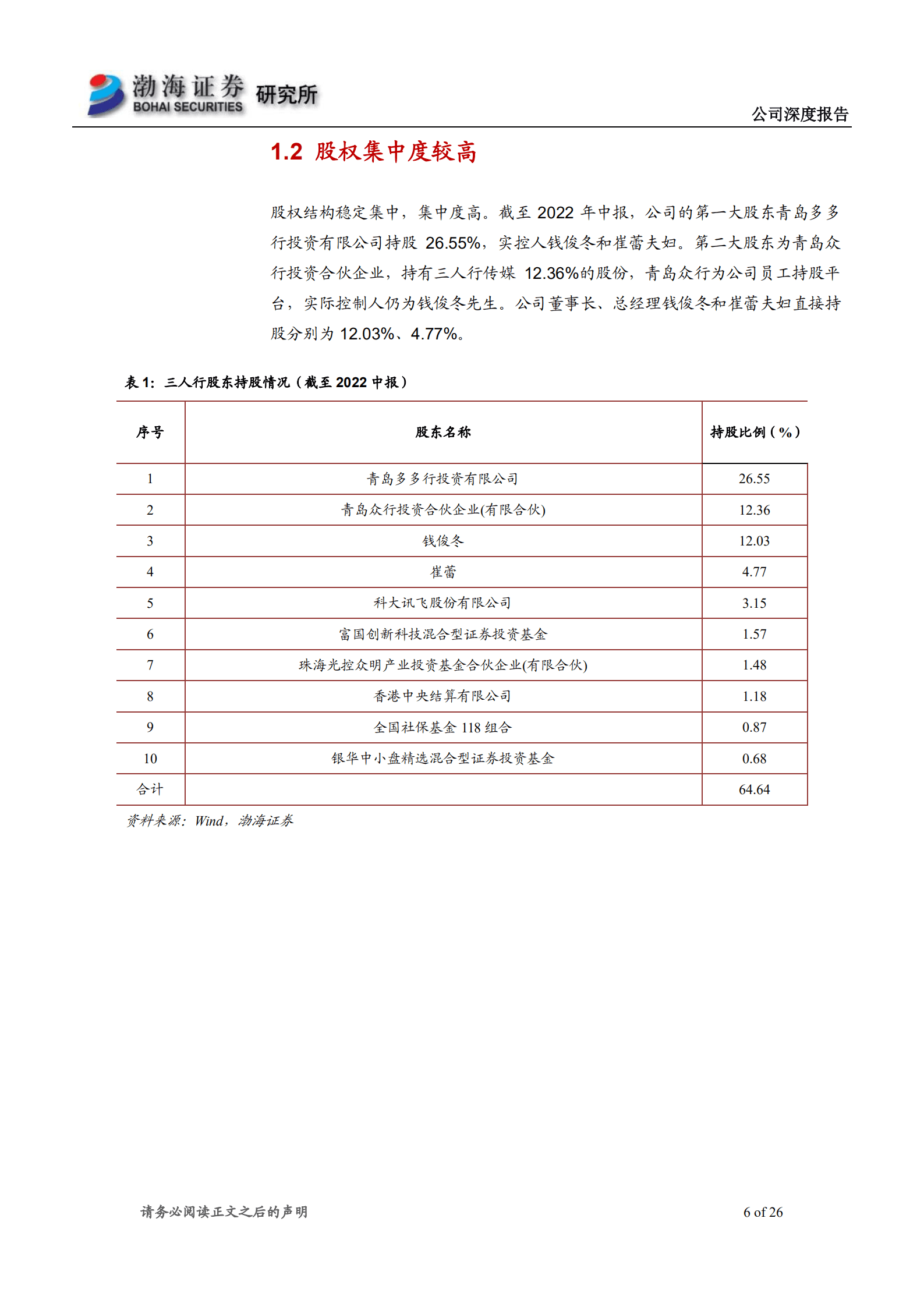 三人行-深度报告：国内专业的整合营销服务商，业务发展势头稳健-221003.pdf 第6页