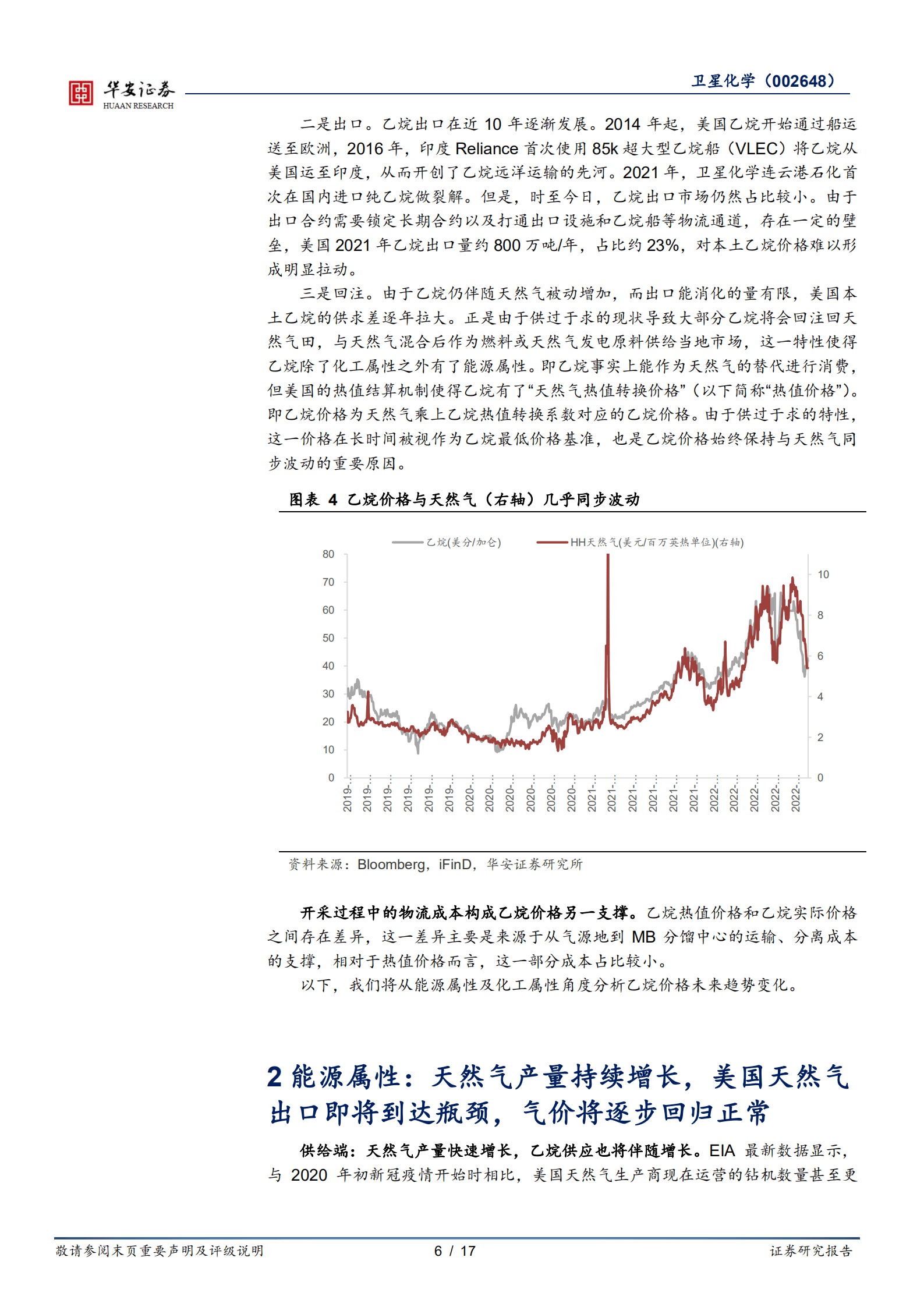 卫星化学-深度：美国乙烷价格还会上涨吗？-221013.pdf 第6页