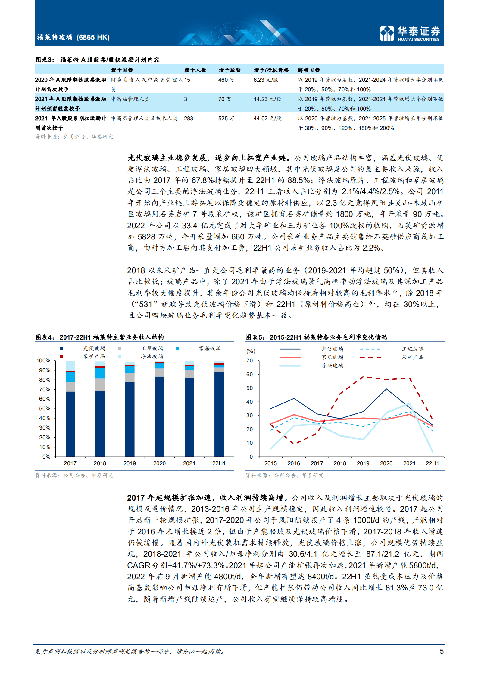 福莱特玻璃-专注光伏玻璃，深化成本壁垒-221014.pdf 第5页