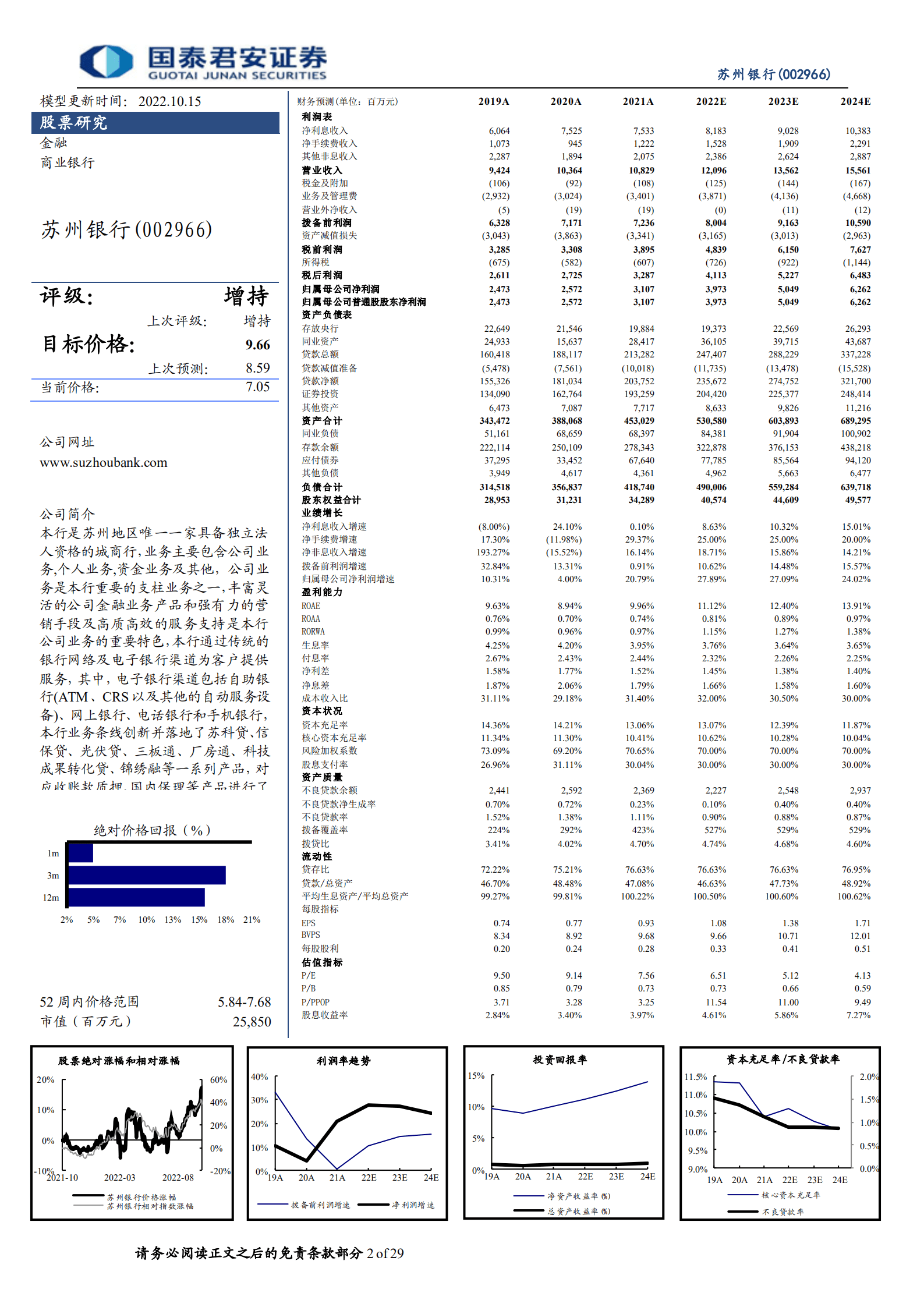 苏州银行-进入财务上行周期-221015.pdf 第2页
