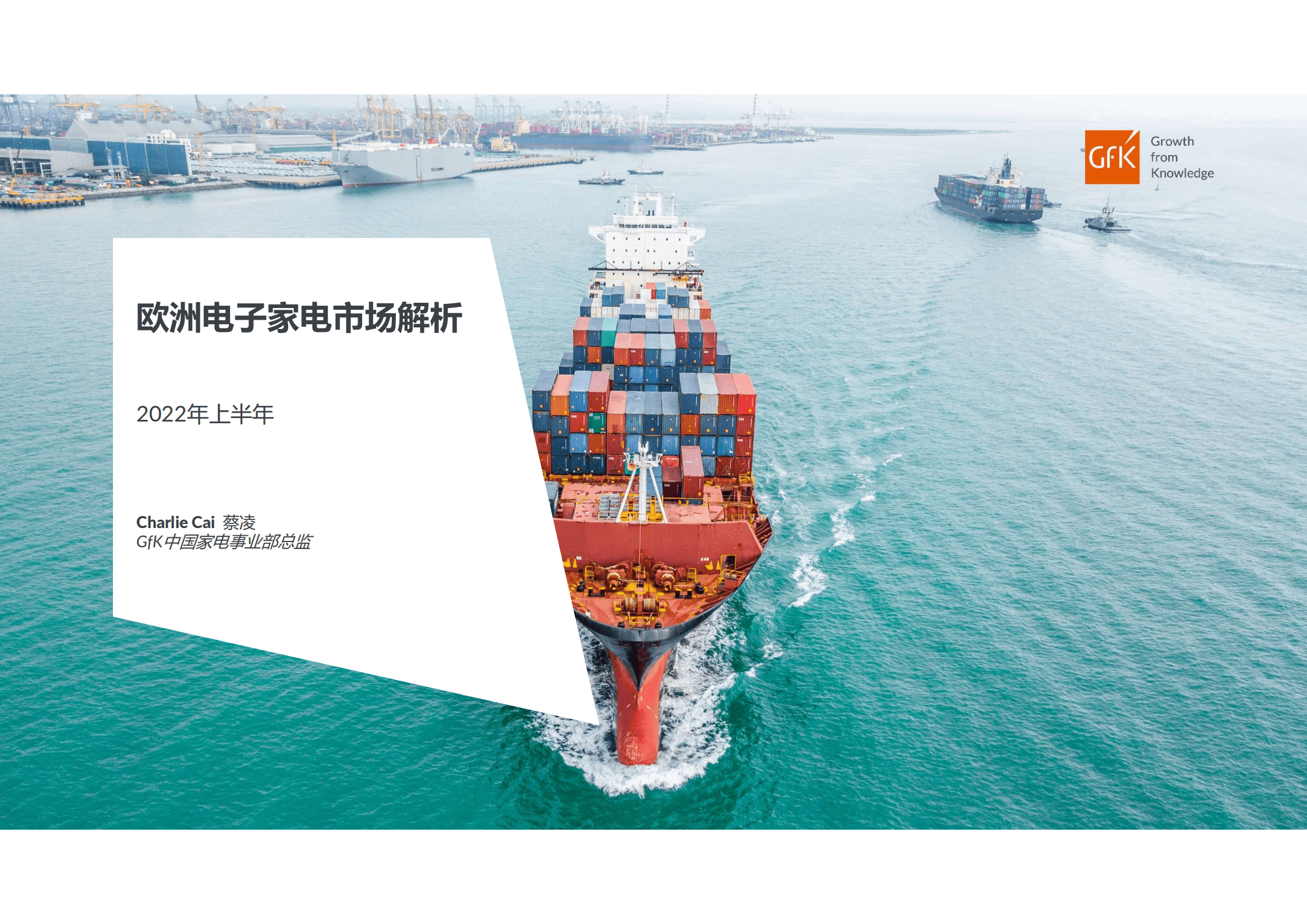 GfK：2022上半年欧洲电子家电市场解析报告.pdf 第1页