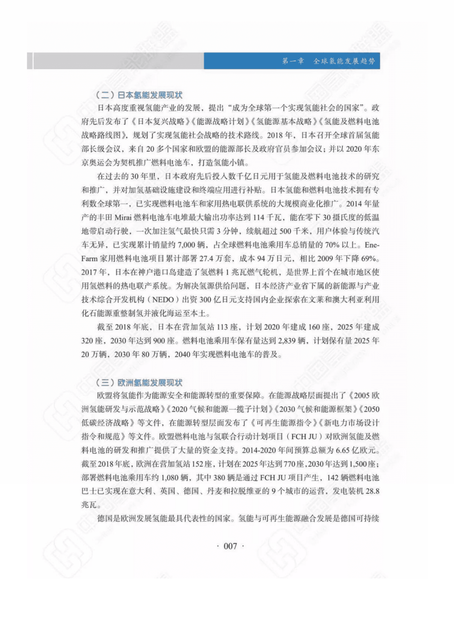 中国氢能联盟：中国氢能源及燃料电池产业白皮书（2019版）.pdf 第8页