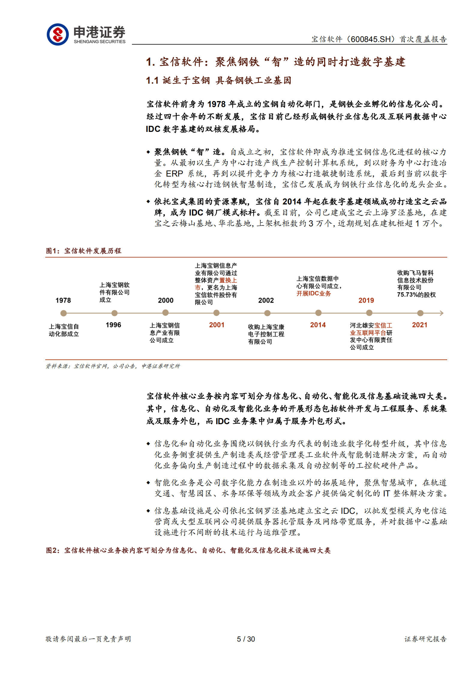 宝信软件-坚定赋能钢铁&ldquo;智&rdquo;造，潜心打造数字基建-221019.pdf 第5页