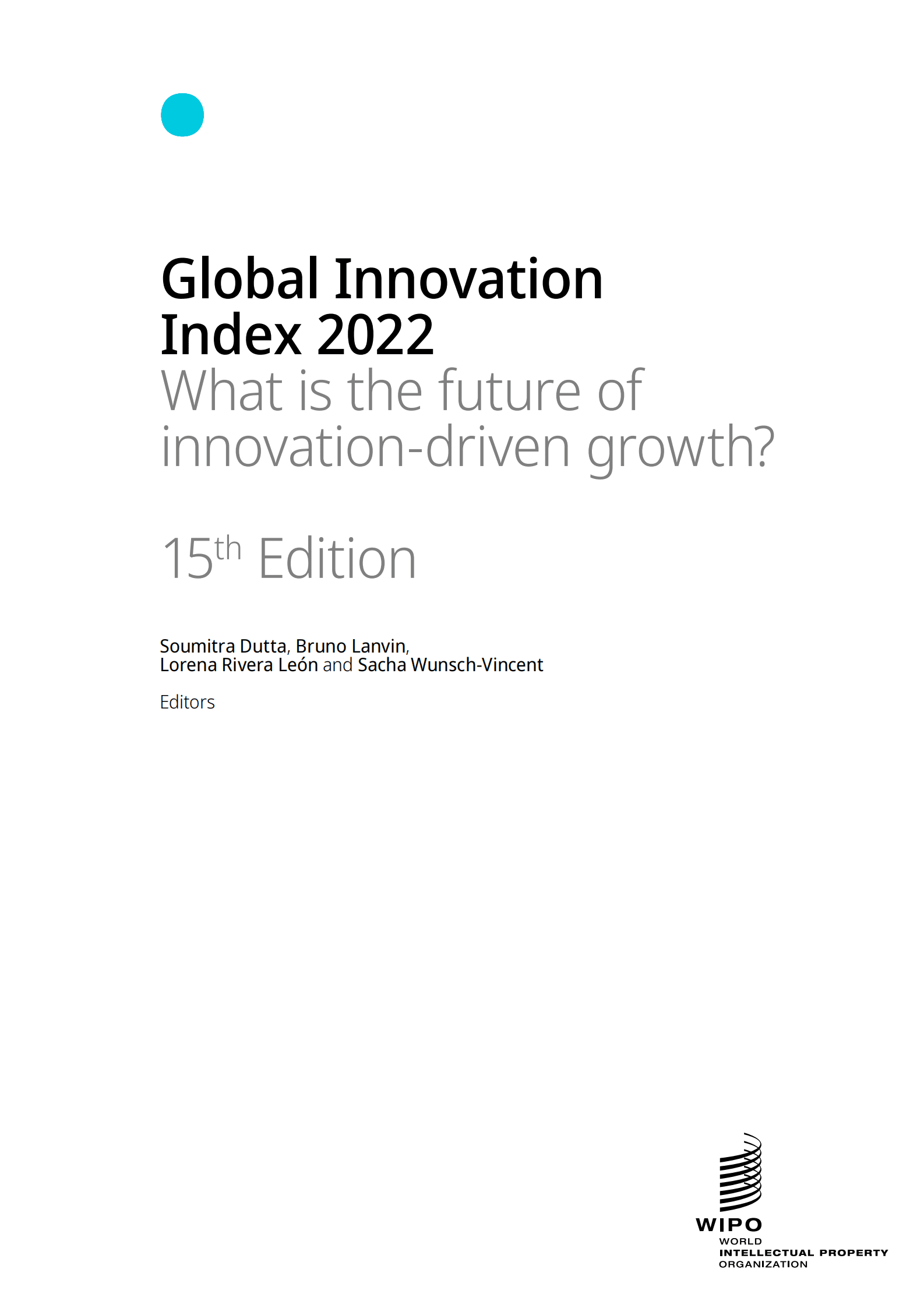 世界知识产权组织：2022年全球创新指数报告【英文版】 .pdf 第3页