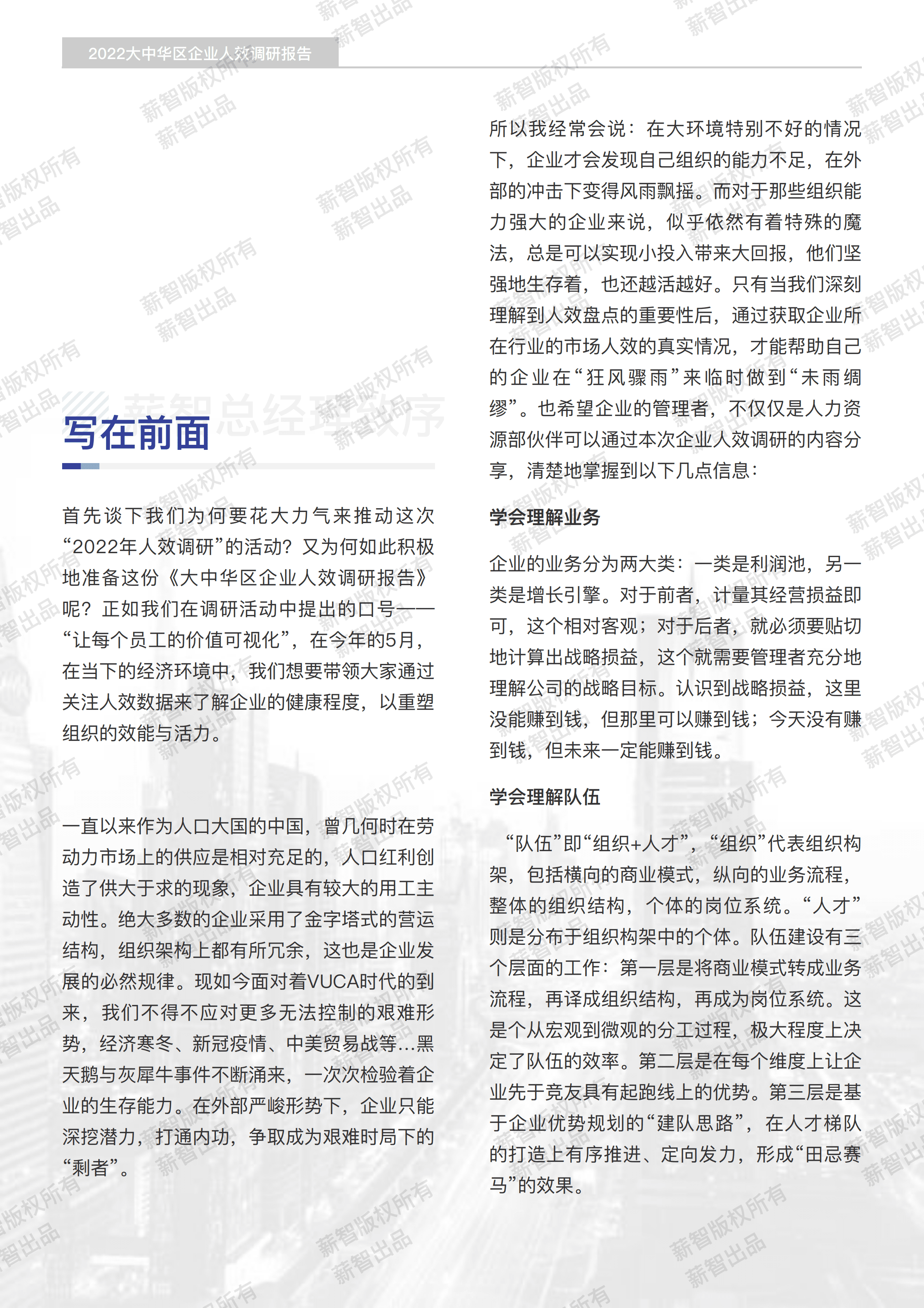 薪智：2022年大中华区企业人效调研报告.pdf 第2页