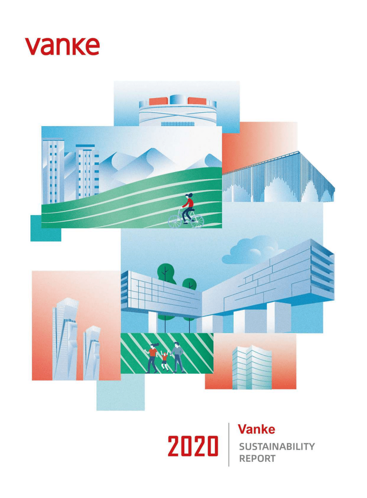 万科企业股份有限公司（CHINA VANKE）2020年可持续发展报告（英文版）.pdf 第1页