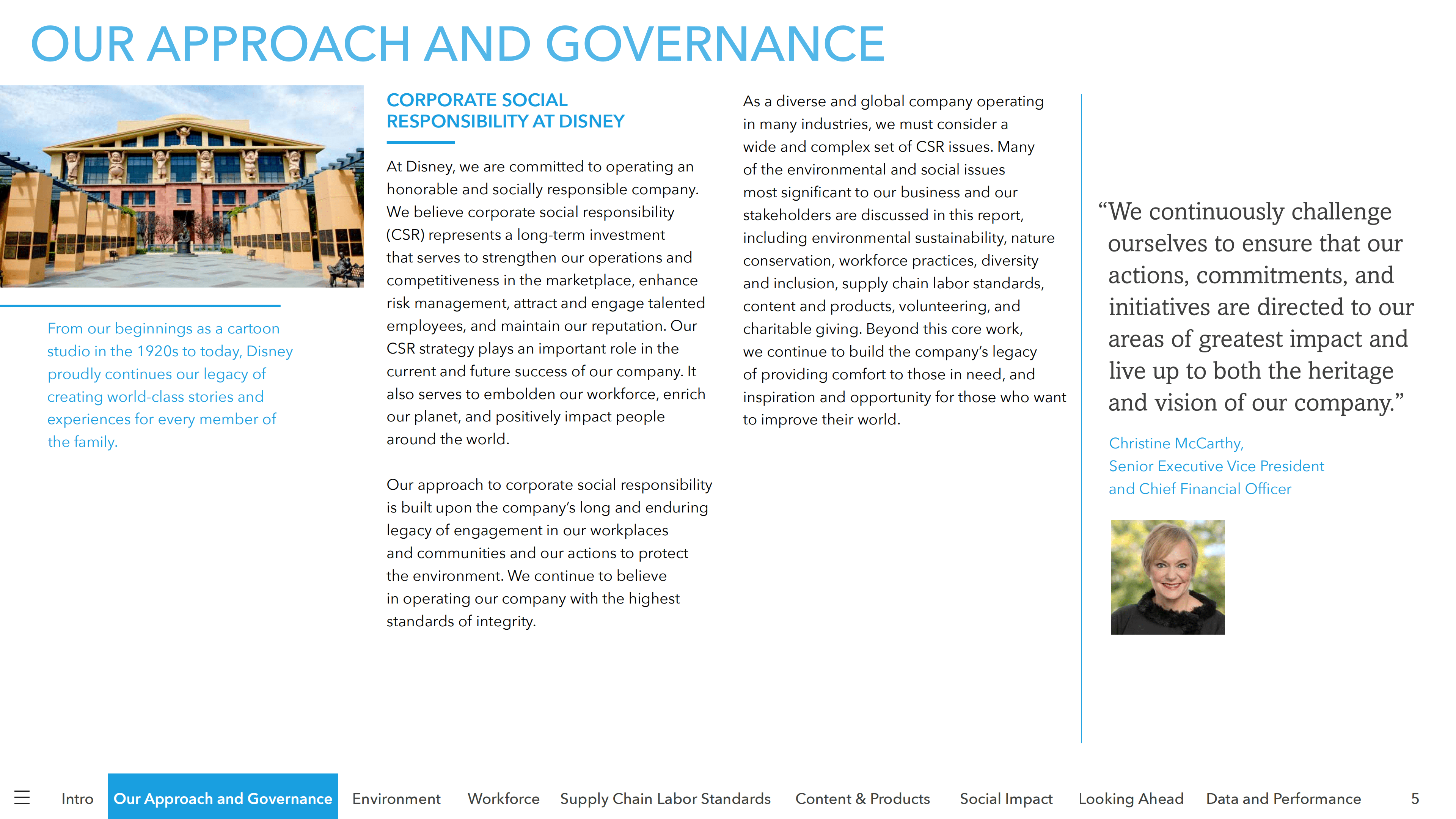 华特迪士尼公司（WALT DISNEY）2019年企业社会责任报告（英文版）.pdf 第5页