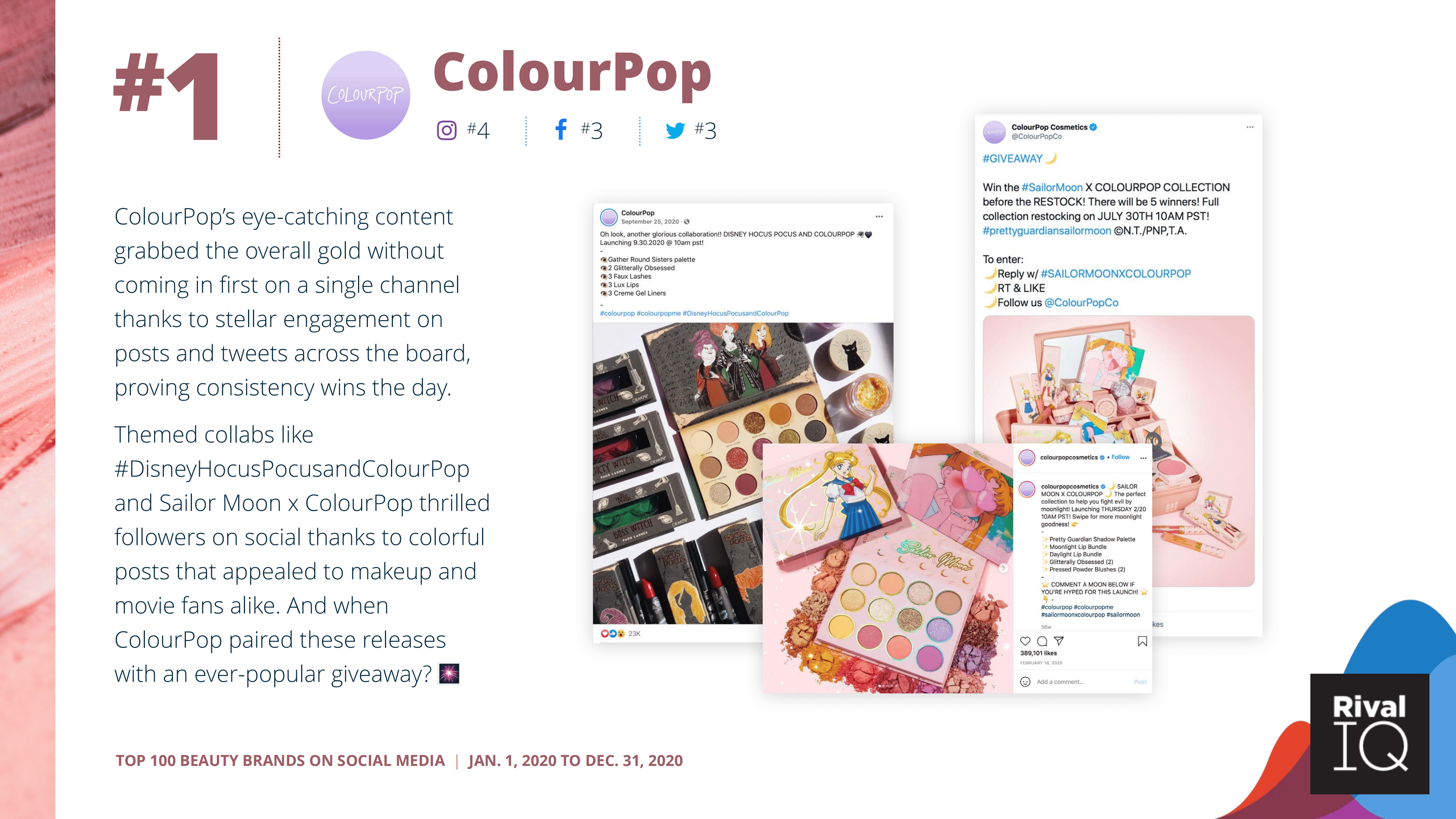 Rival IQ：2021年社交媒体上美妆品牌100强报告（英文版）.pdf 第6页