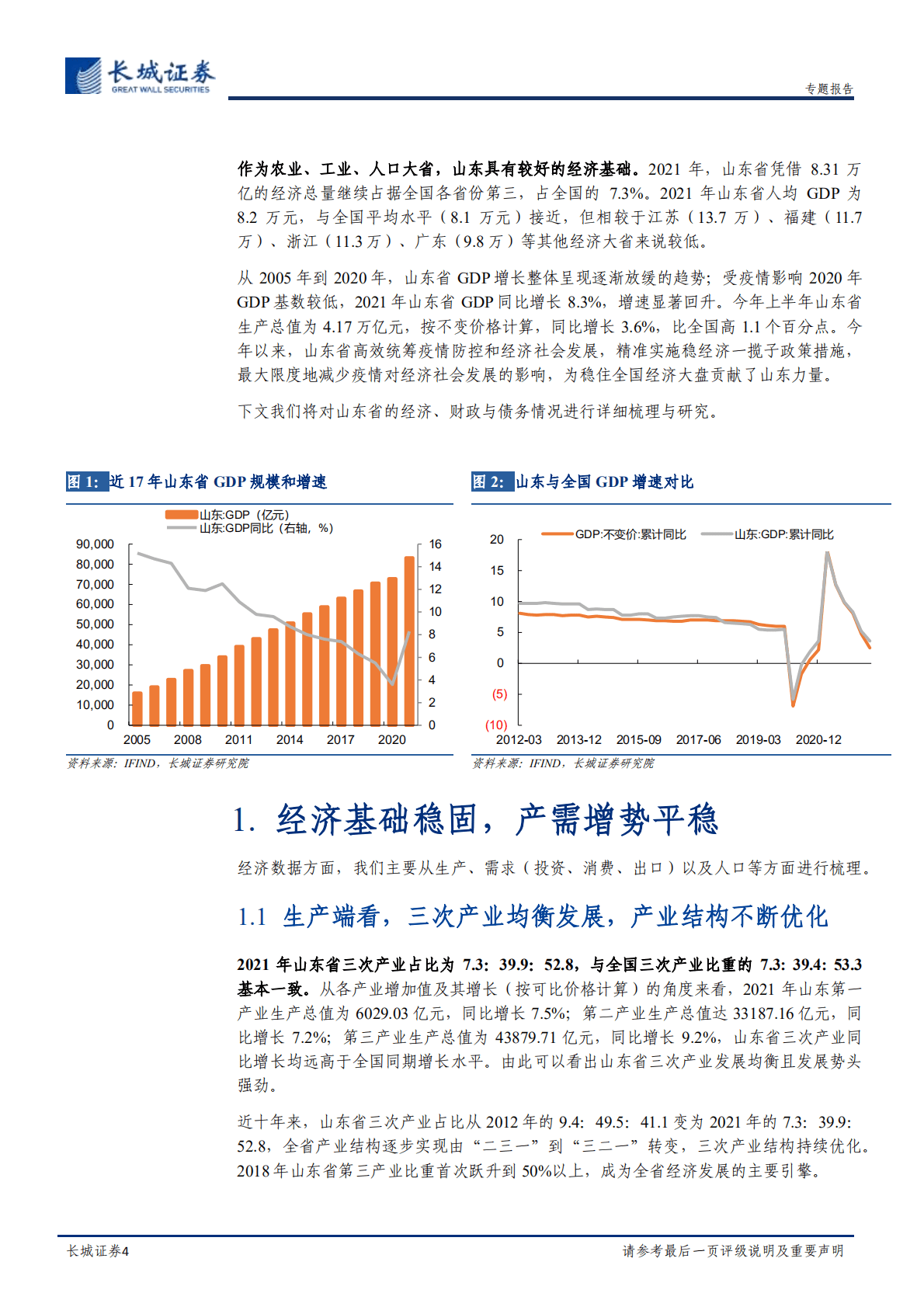 宏观经济专题报告：山东经济分析报告-221021.pdf 第4页
