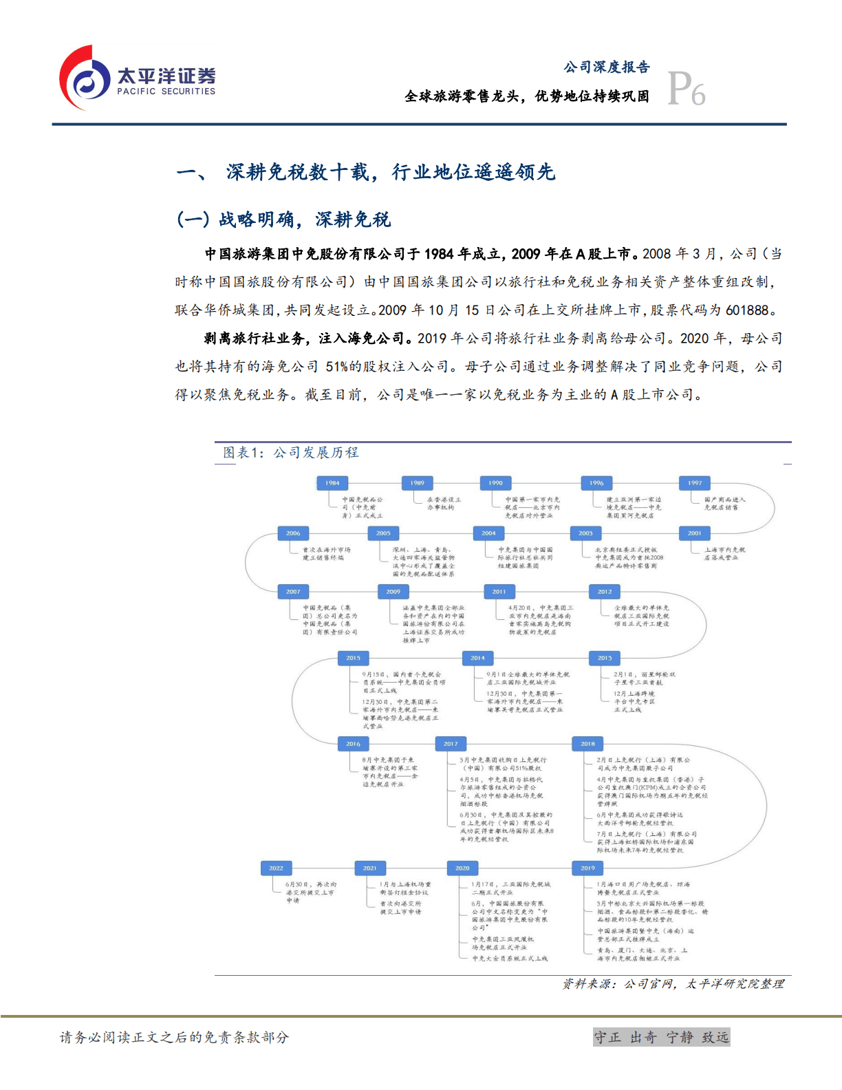 中国中免-全球旅游零售龙头，优势地位持续巩固-221018.pdf 第6页