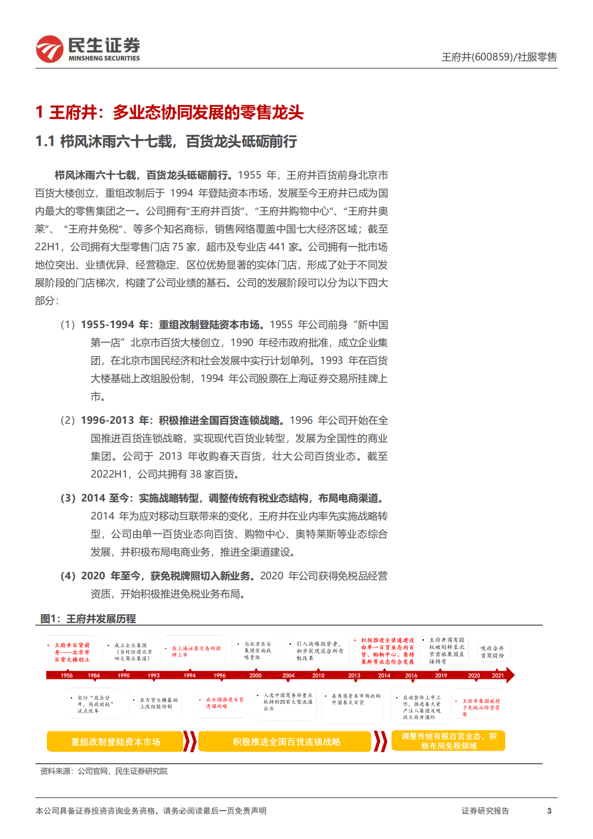 王府井-深度报告：离岛免税获批，免税业务描绘零售巨头第二增长曲线-221024.pdf 第3页
