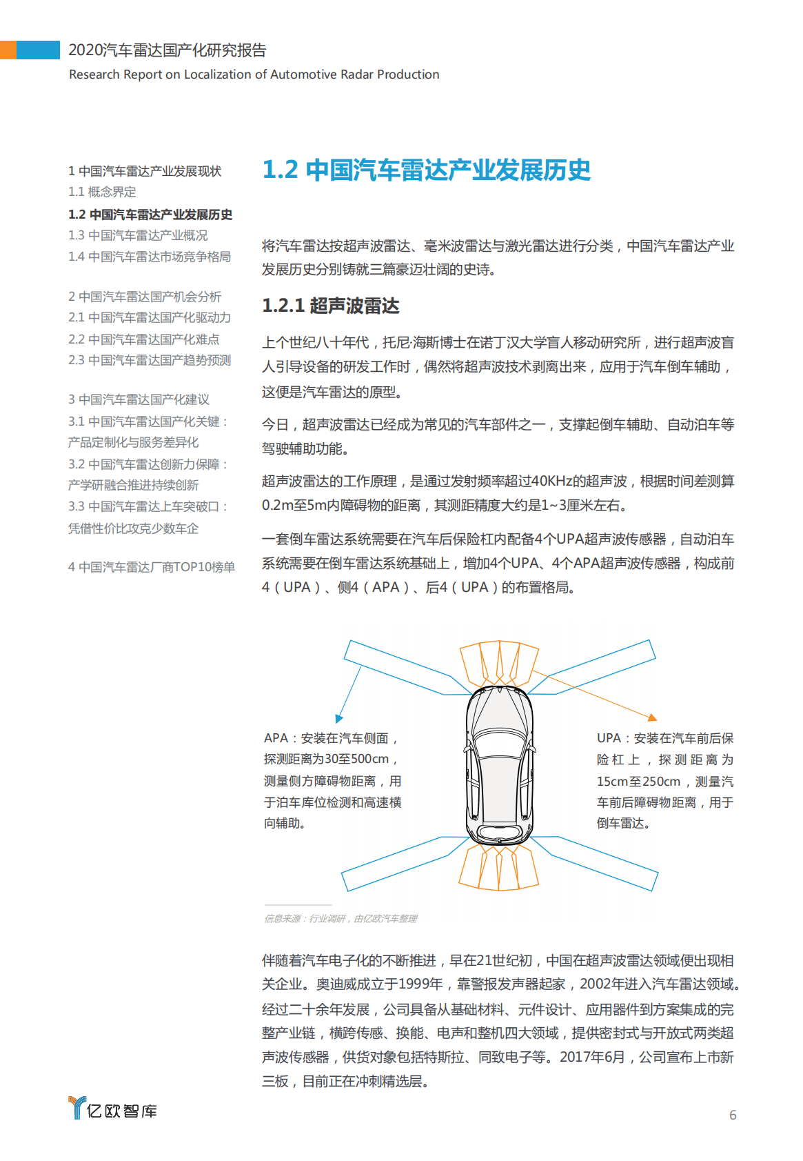 亿欧智库：2020汽车雷达国产化研究报告.pdf 第6页