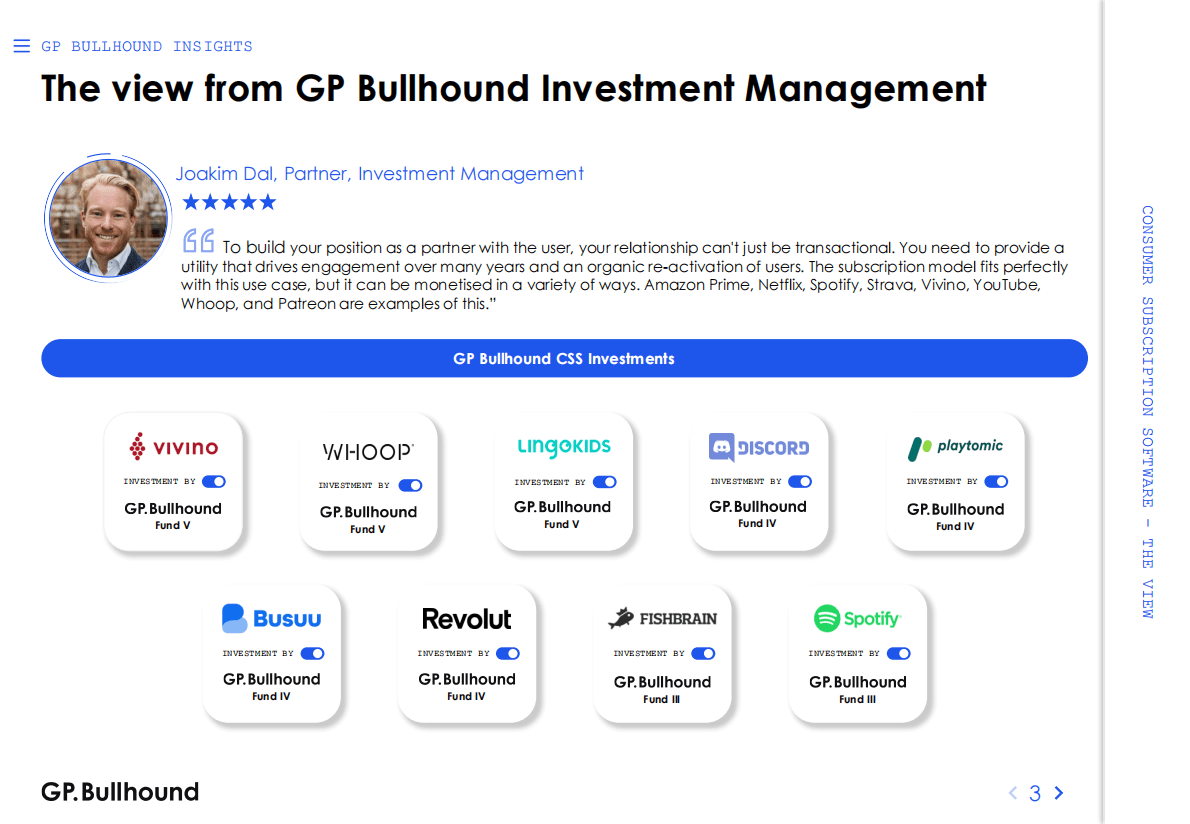 GP Bullhound：2022年消费者订阅软件报告【英文版】 第3页