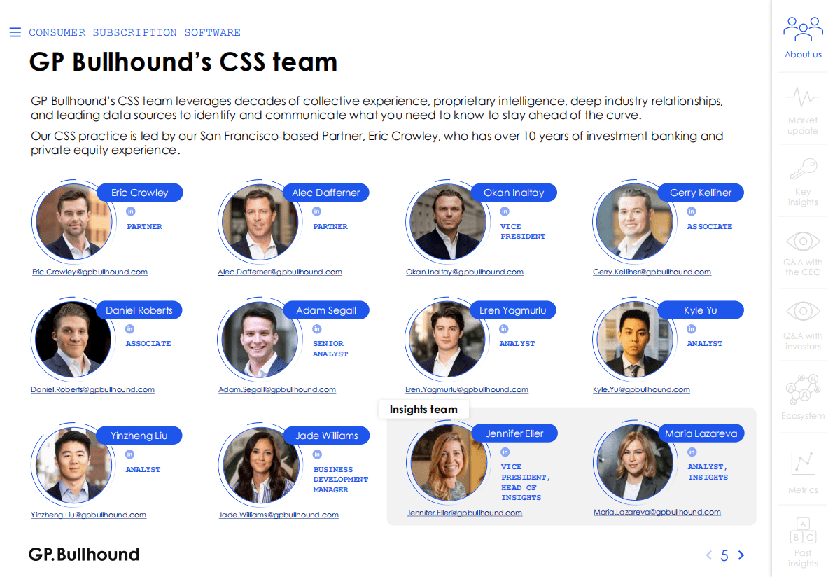 GP Bullhound：2022年消费者订阅软件报告【英文版】 第5页